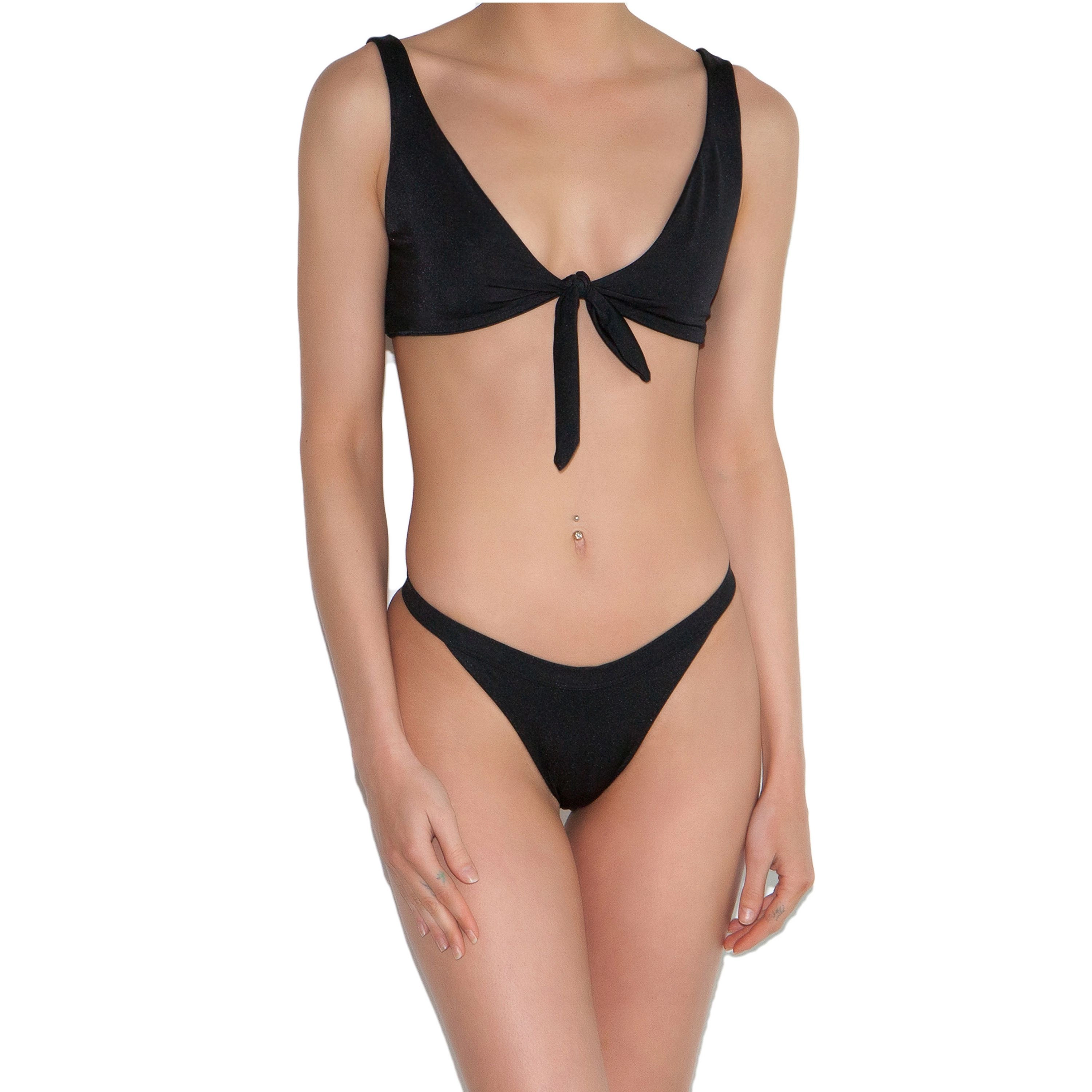 Cherina Beachwear Women's James Brazilian-Cut Bikini Bottom