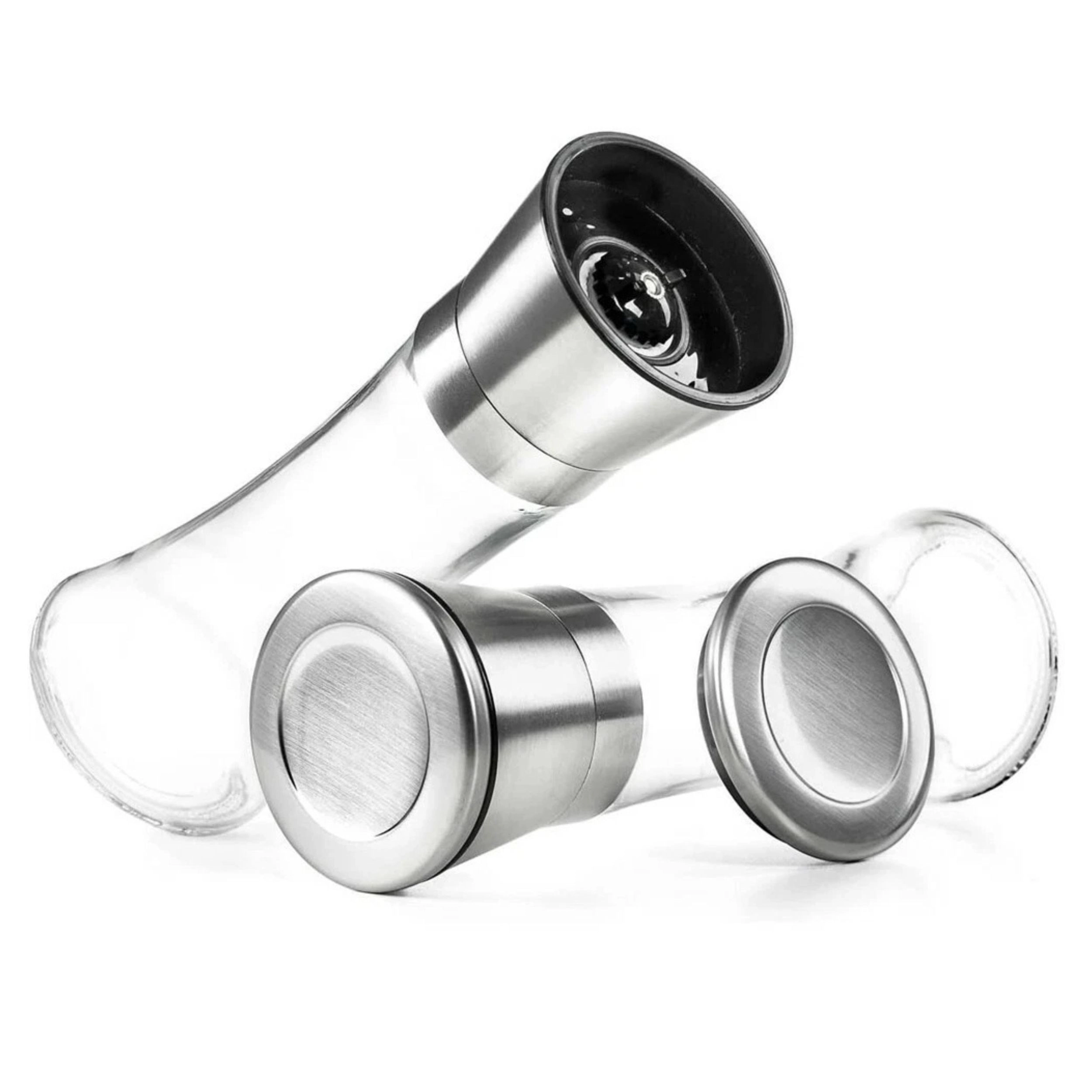 Home Collection Stainless Steel Salt & Pepper Grinder