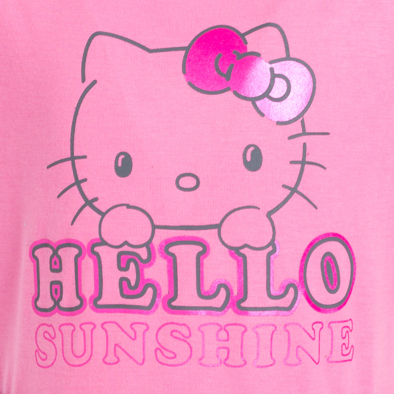 Hello Kitty Girls' Flare Short Sleeve Dress