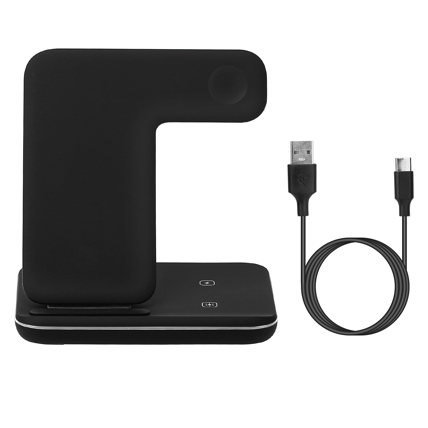 GBruno 3-in-1 Fast Wireless Charging Station