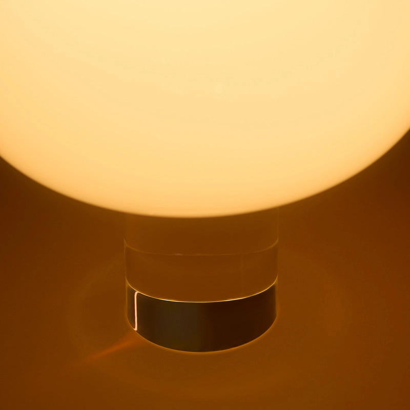 Brightech Callisto Glass LED Table Lamp