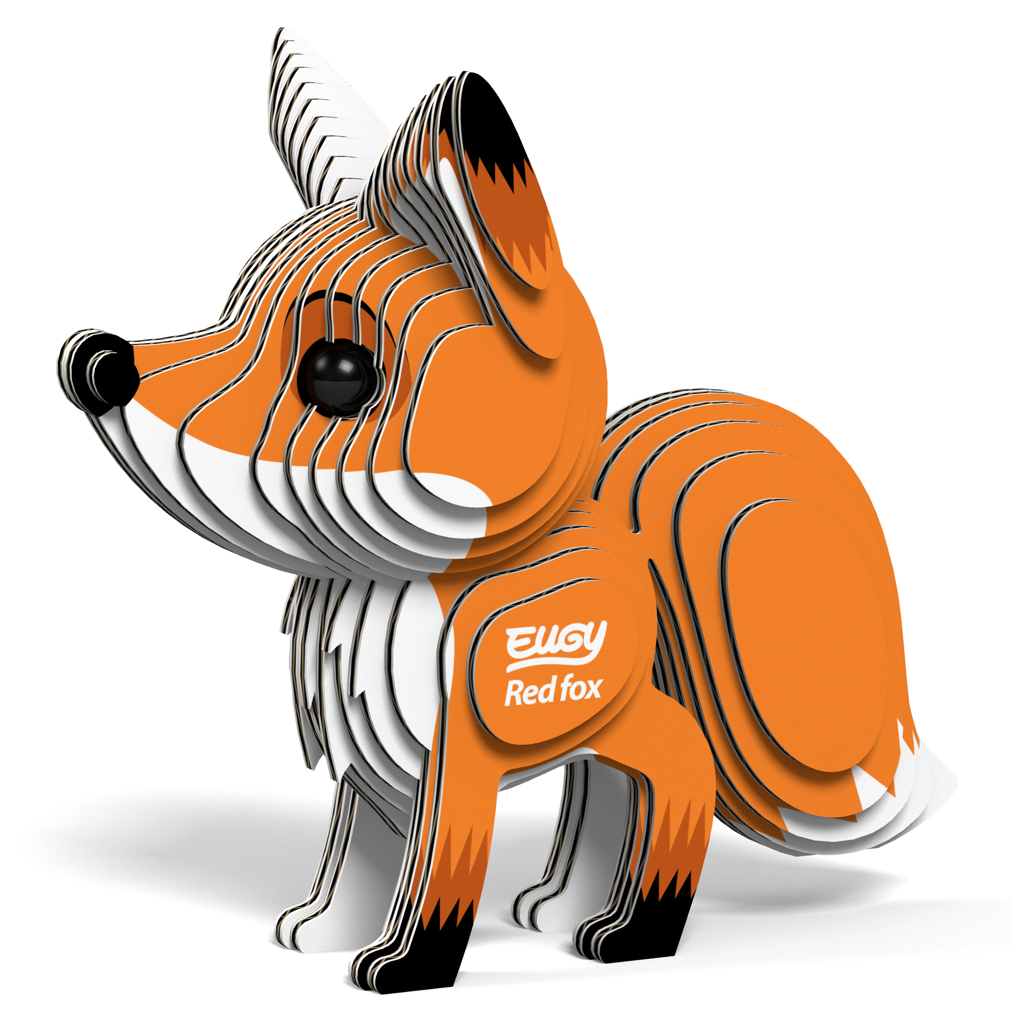 EUGY Red Fox 3D Puzzle - contains 30 puzzle pieces