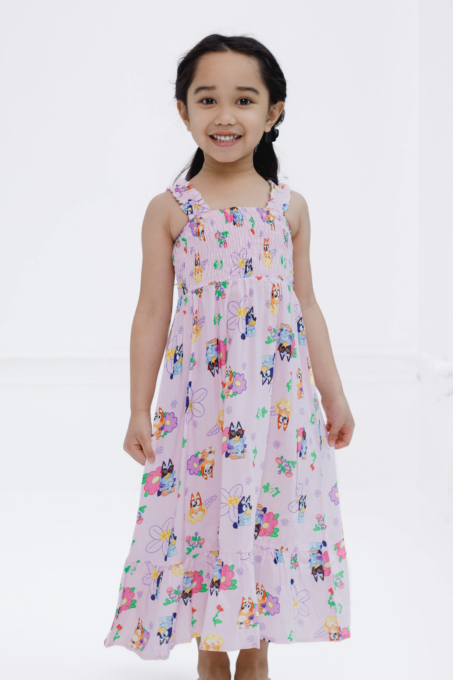 Bluey Girls' Sleeveless Maxi Dress