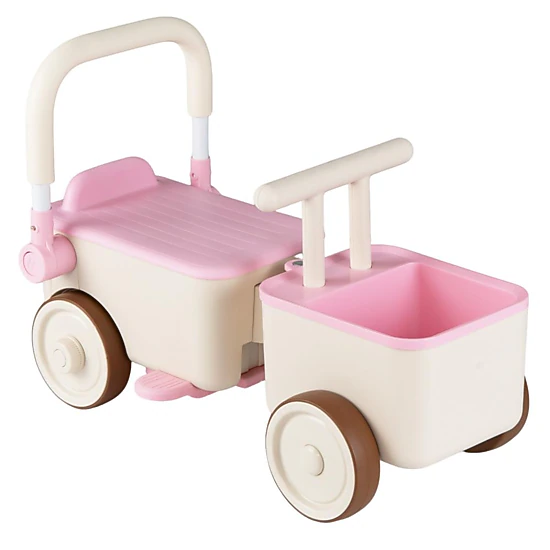 Hivvago 3-In-1 Kids Ride On Push Car With Rope And Storage Basket