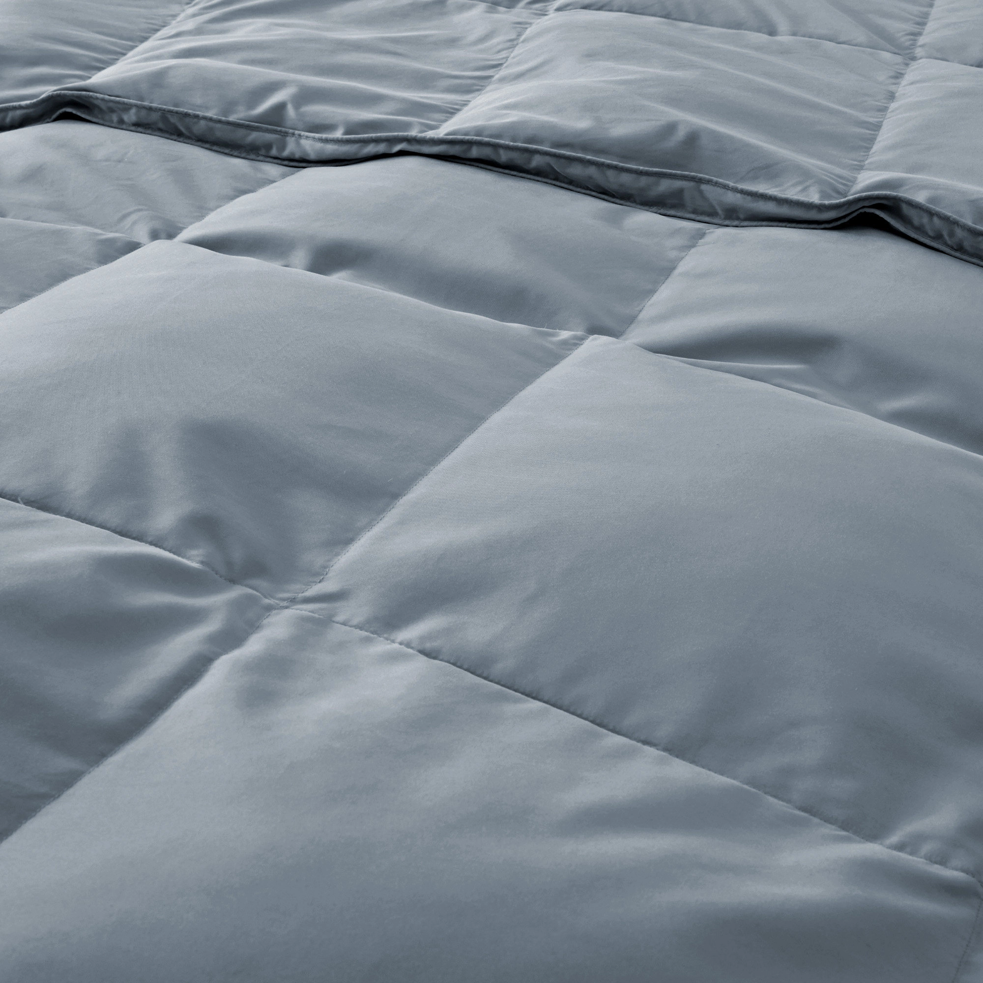 PEACENEST Premium Goose Feather Fiber Comforter All Season Plush Duvet Insert