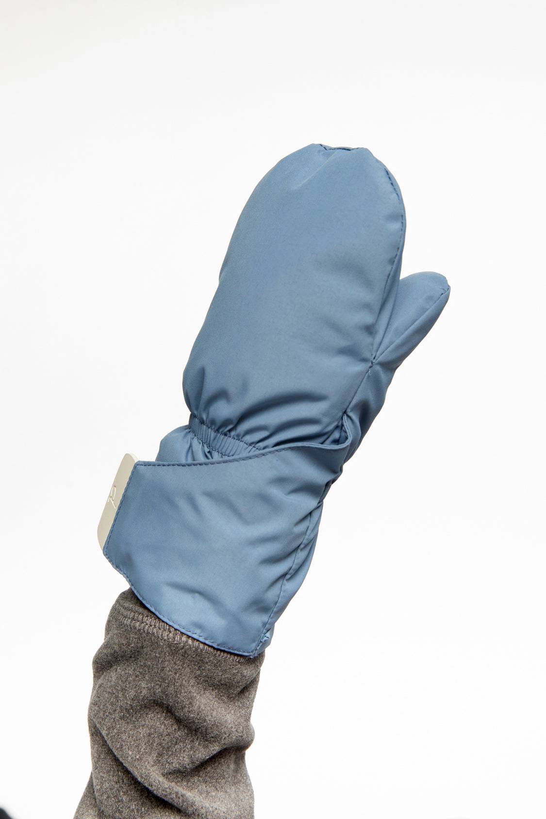 Deux par Deux Boys Lined Mittens with Extended Cuffs and Connector String