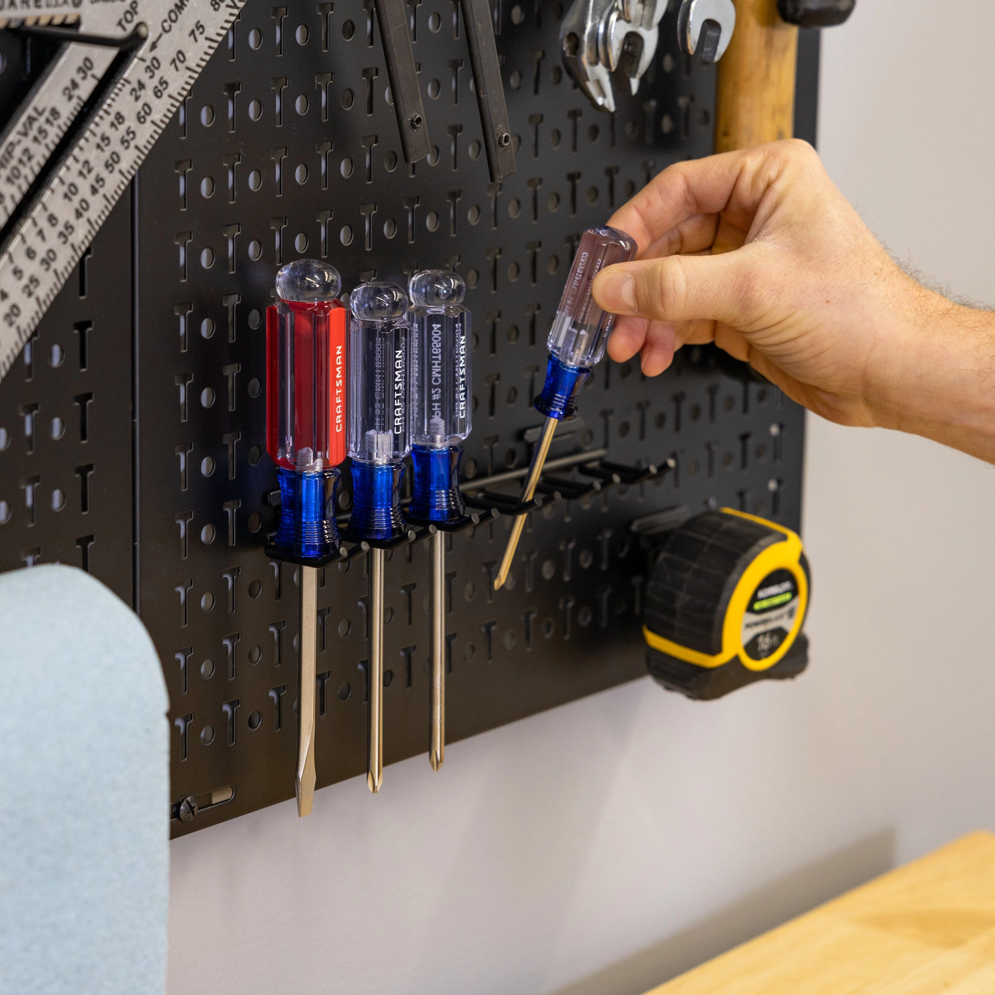 StoreYour 34" x 32" Pegboard, 13 Attachments