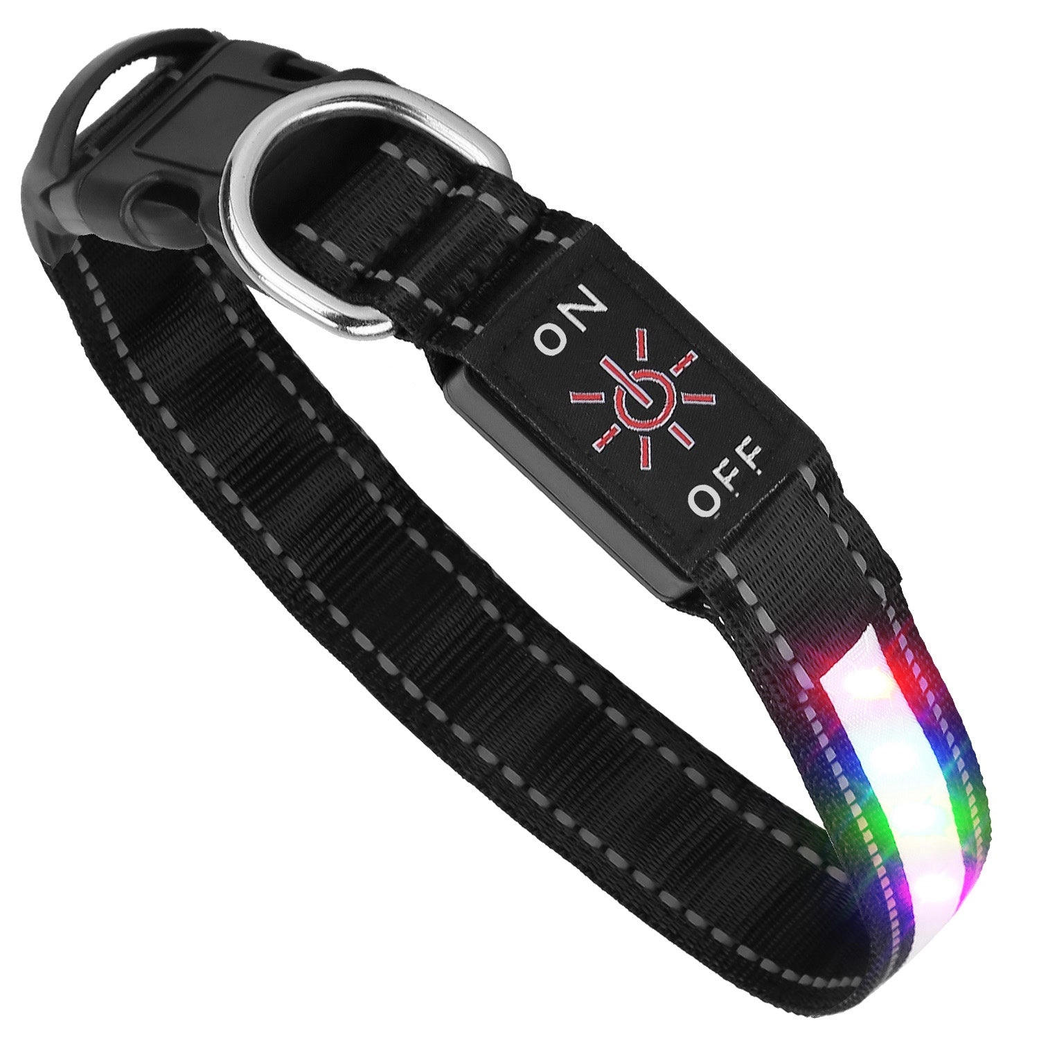 GBruno LED Rechargeable Dog Collar