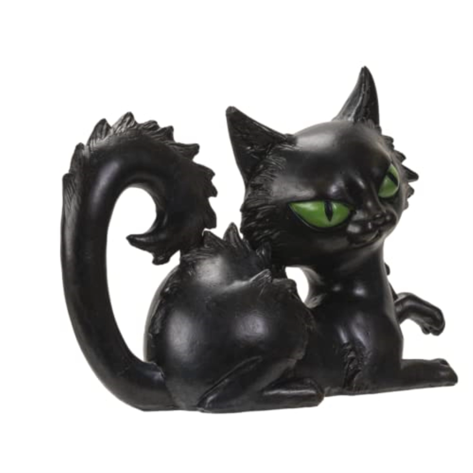Pacific Giftware Black Cat Sitting Figurine Spooky Polyresin Statue and Home Decoration 8.27 Inches x 3.15 Inches x 5.91 Inches