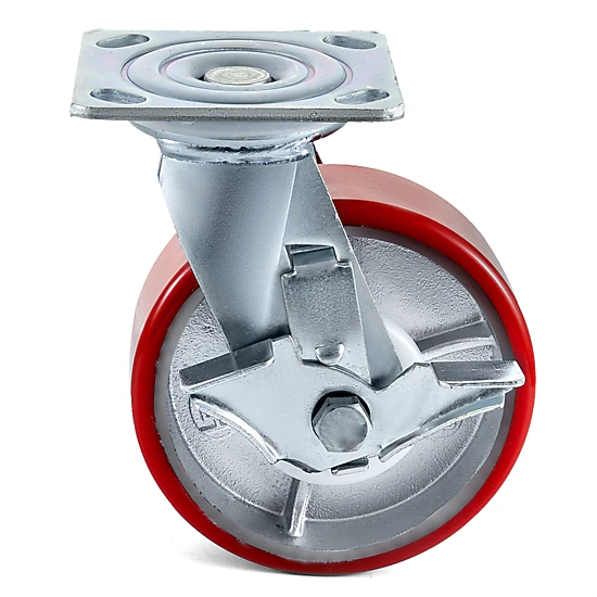 HONGGE Caster Wheels Swivel Plate Casters with Wheels Per Caster Wheels