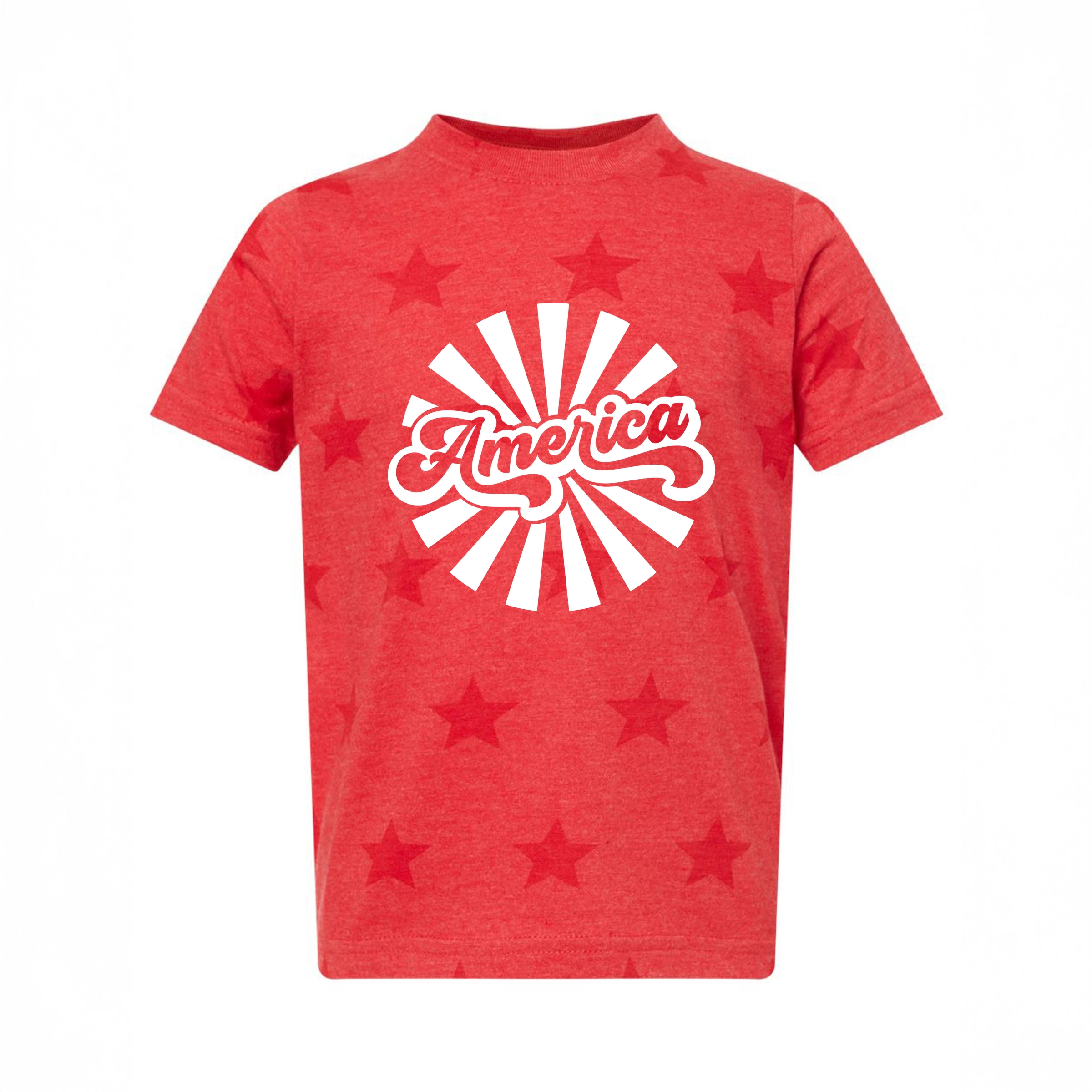 The Juniper Shop - America Rays Toddler Short Sleeve Star Tee