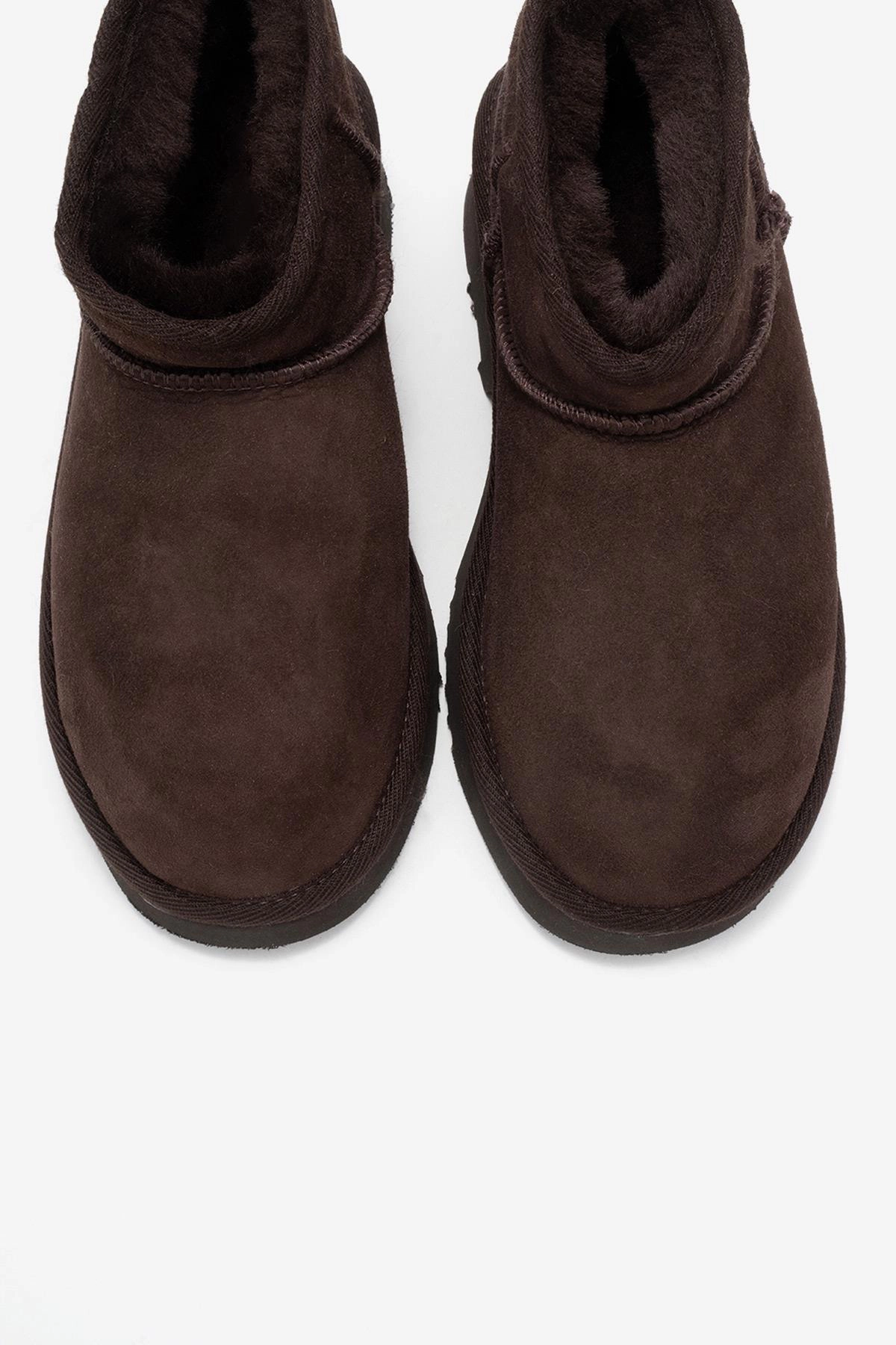 Forever & Always Womens Ary Leather Platform Boots