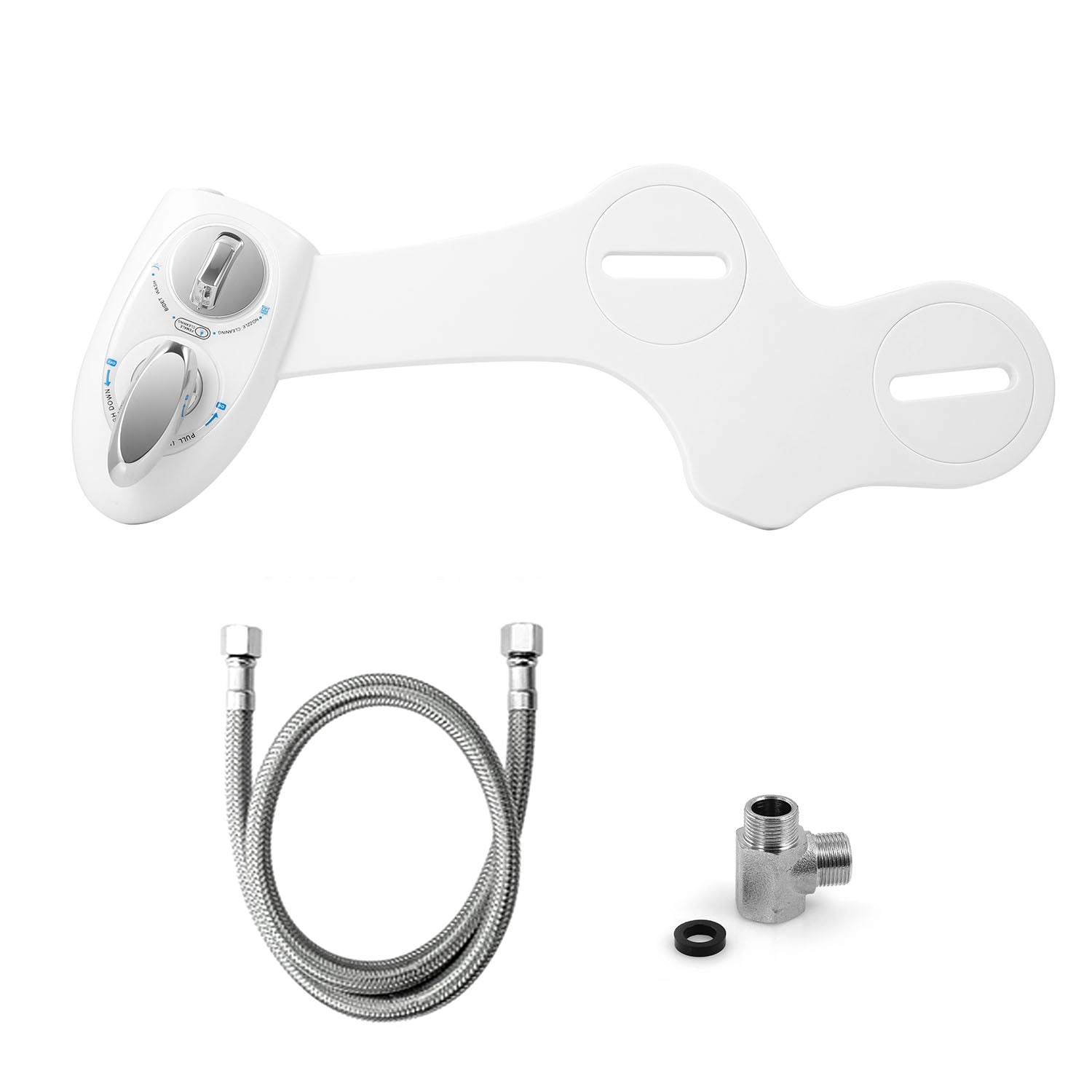 GBruno Non-Electric Dual Nozzle Bidet Attachment
