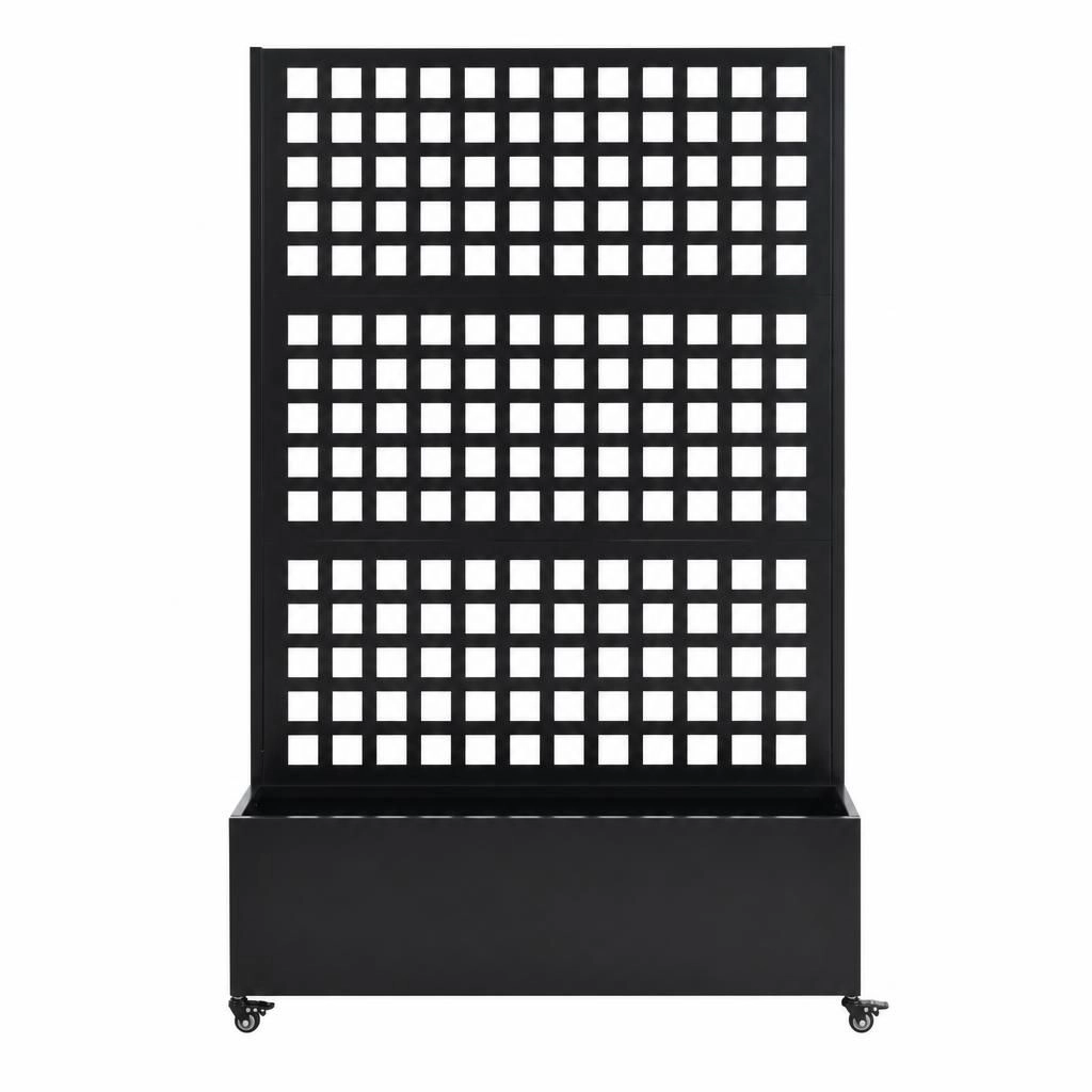 WOW PIONEER Tall Freestanding Metal Garden Planter