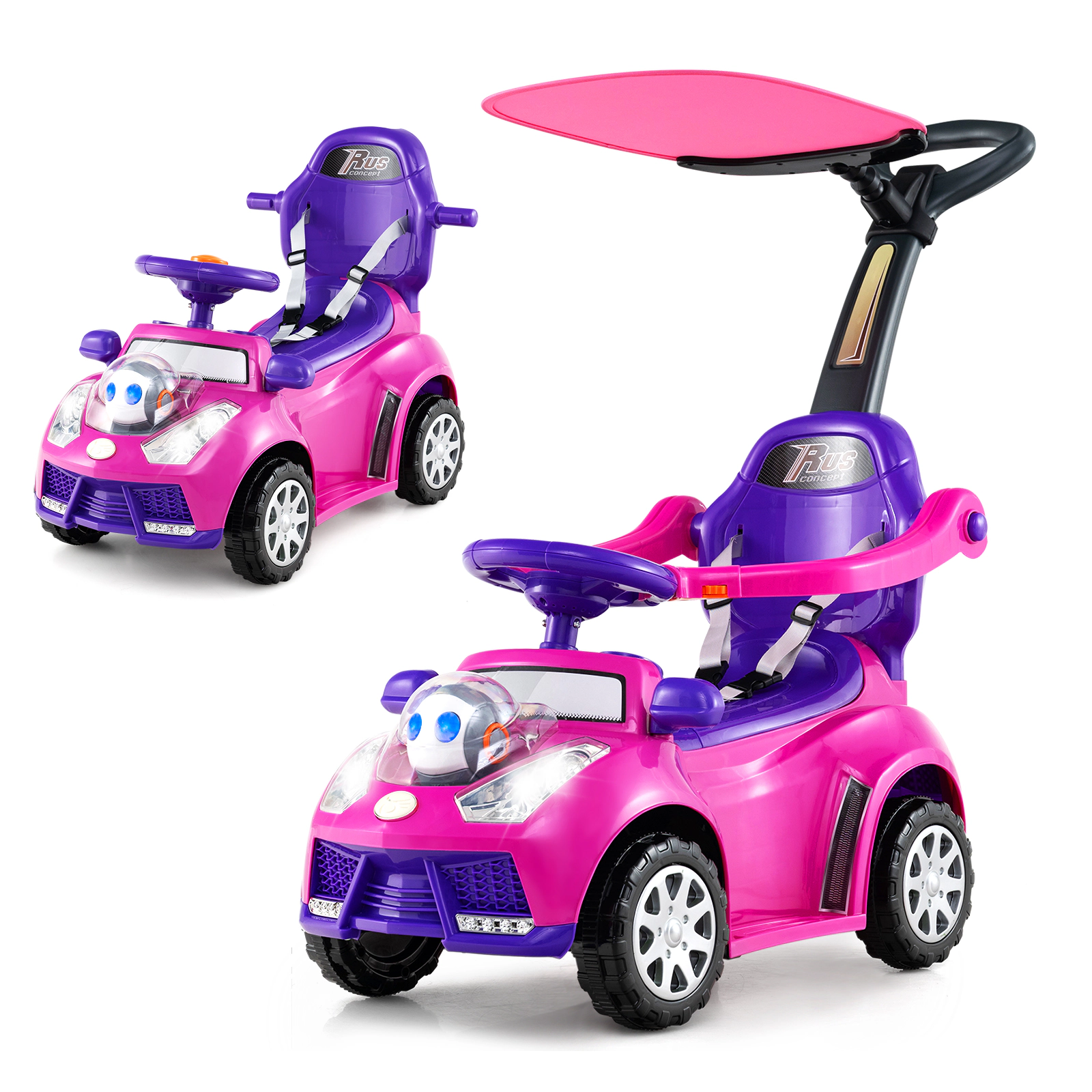 LJG 3 1 Push Car for Toddler Stroller Sliding Walking Boys and Girls