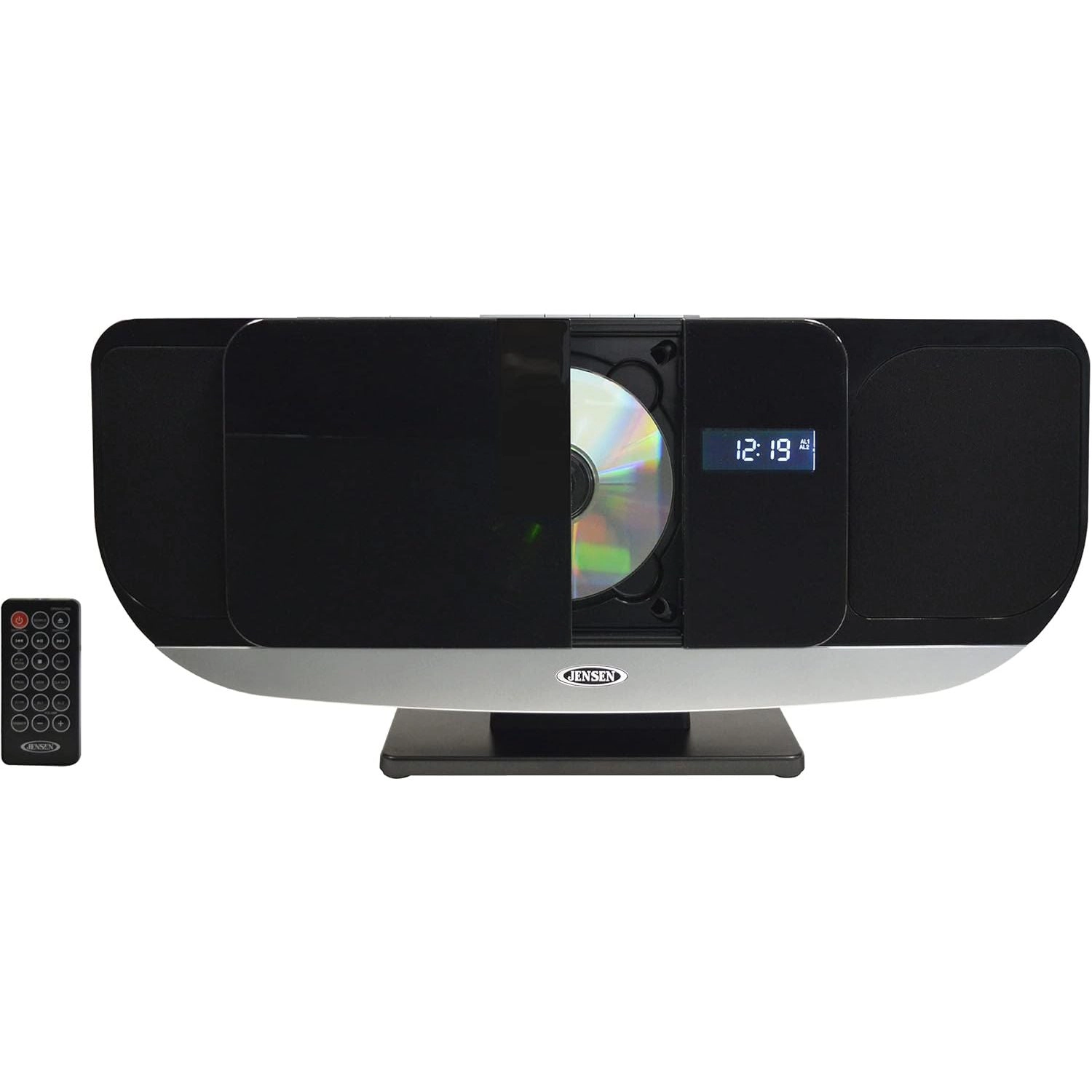 Jensen Wall-Mountable Bluetooth Music System with Vertical CD Player & FM Radio JBS-215