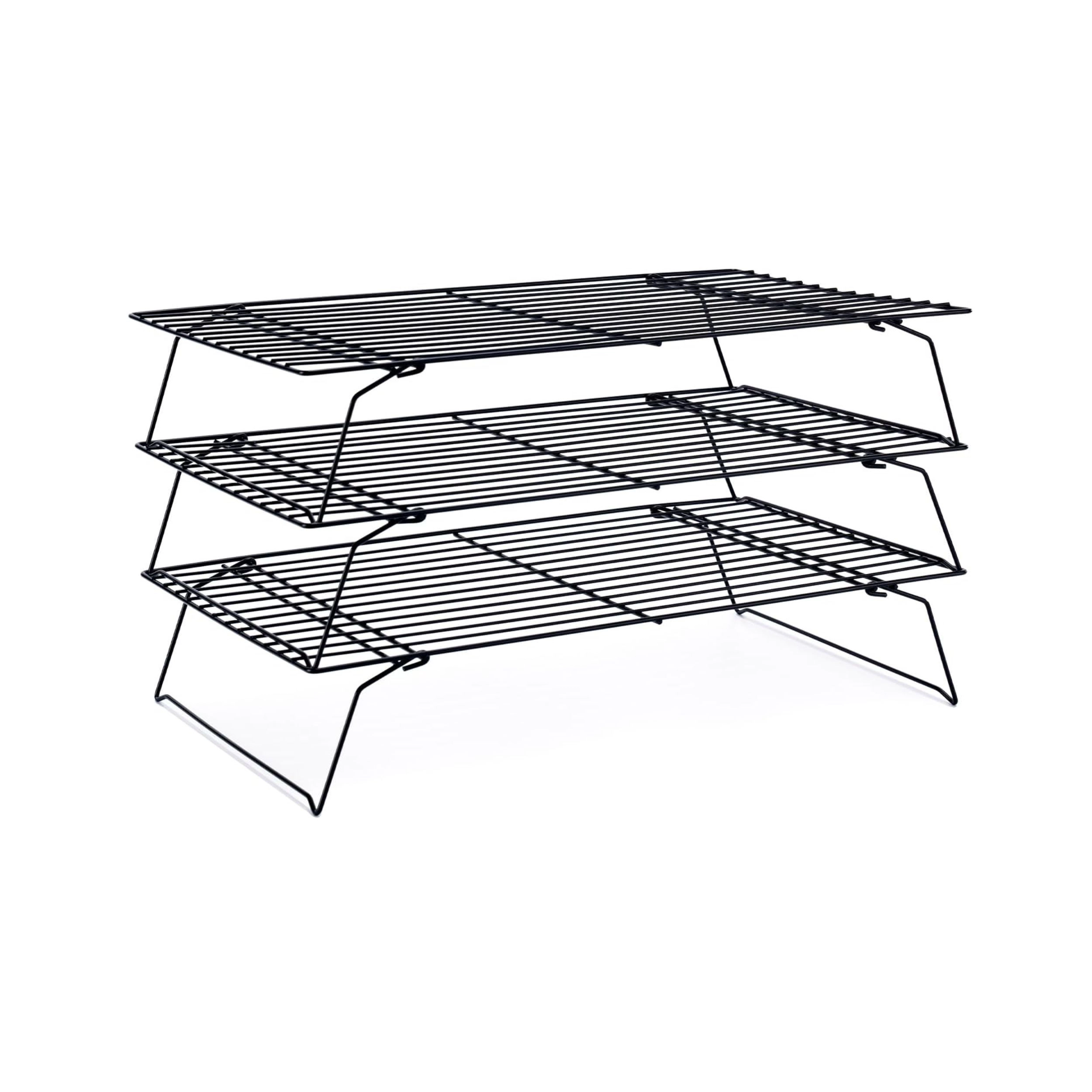 Stock Preferred 3-Tier Cooling Rack for Baking 16x10 Inch Oven Safe Wire