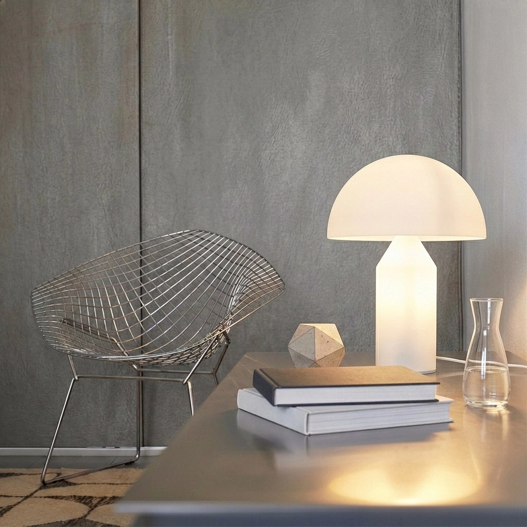 Brightech Venus Glass LED Table Lamp