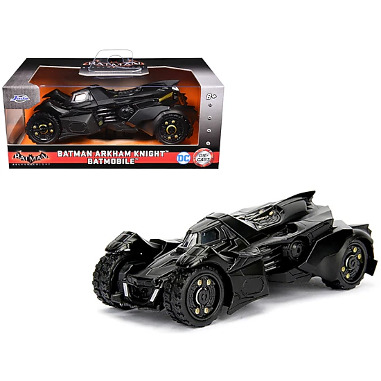 Jada Batmobile Black "Batman: Arkham Knight" (2015) Video Game "Hollywood Rides" Series 1/32 Diecast Model Car