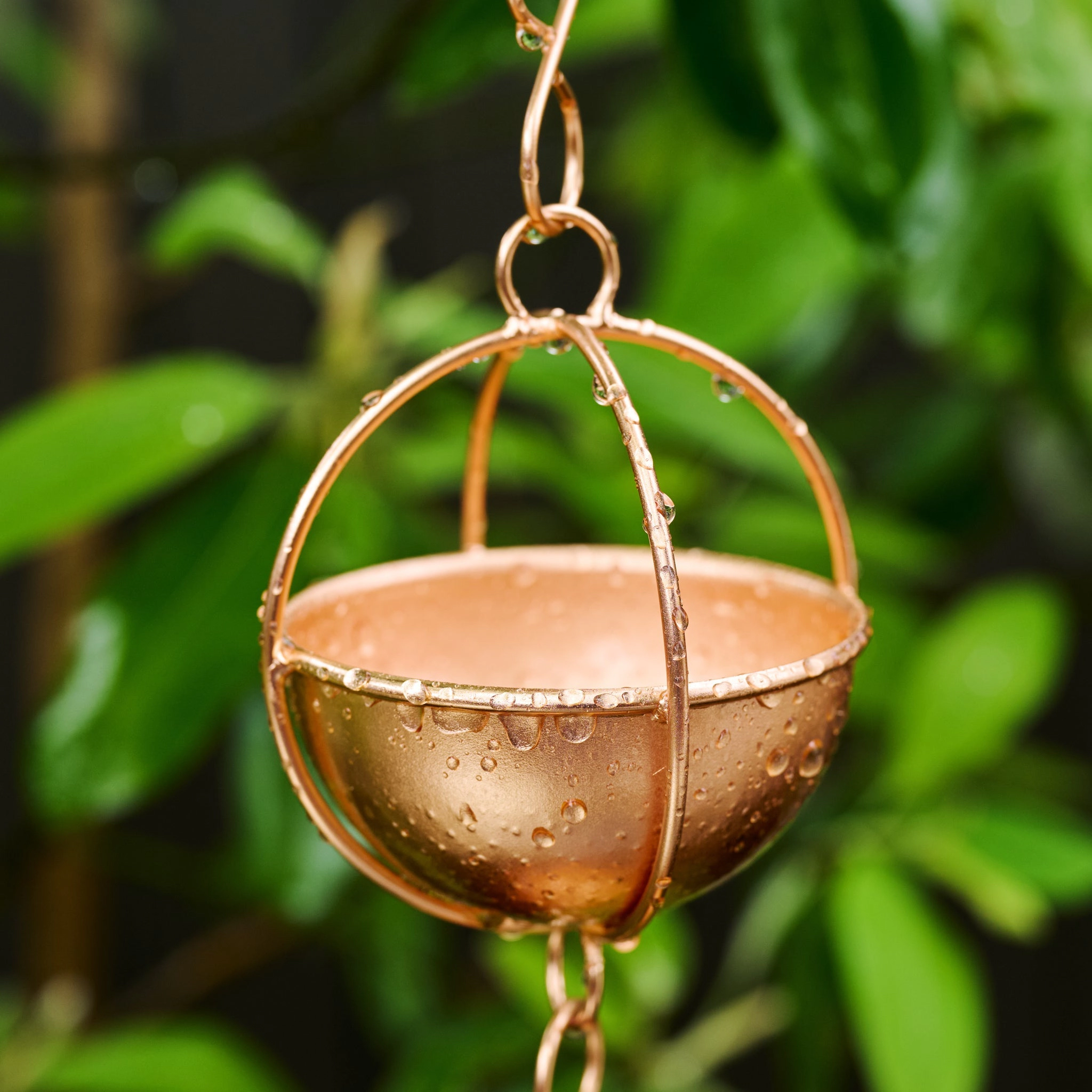 Ten Thousand Villages Prava Copper Rain Chain