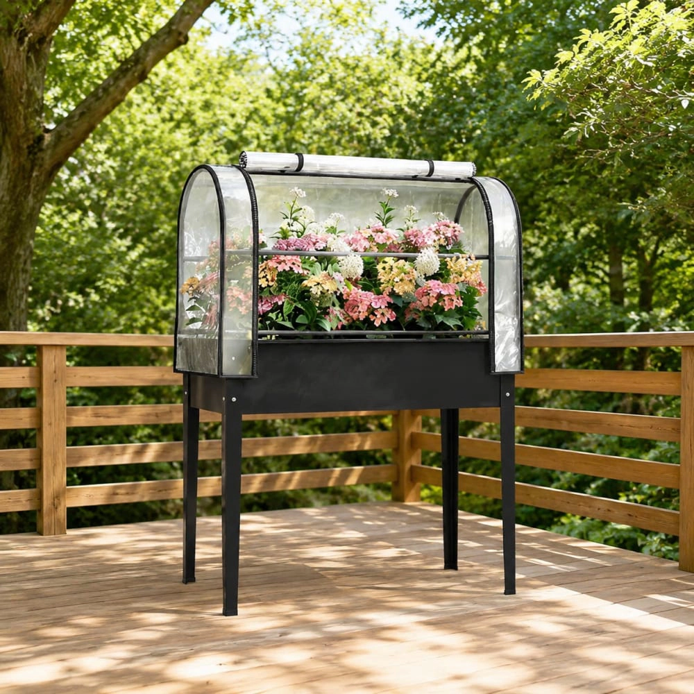WOW PIONEER Tall Freestanding Outdoor Planter
