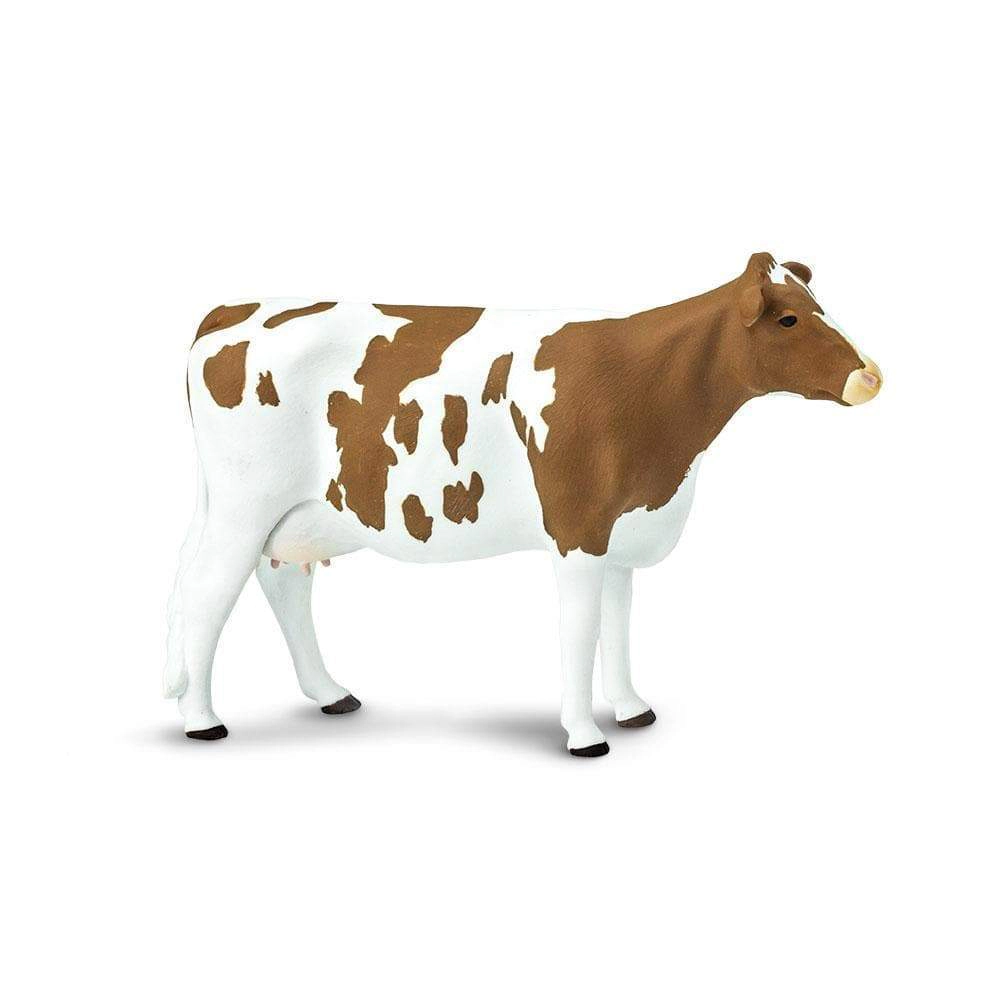 Safari Ltd. - Ayrshire Cow Kids Toy Figure