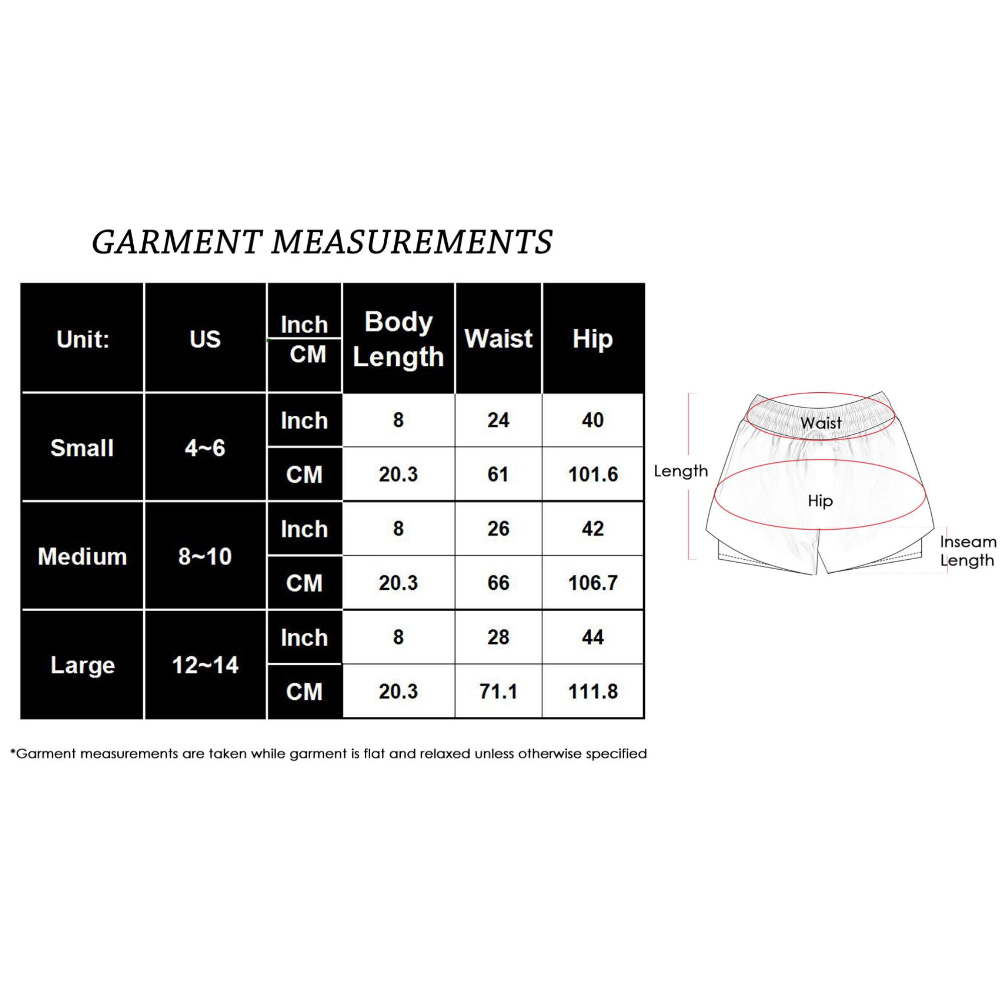 Anna-Kaci Women's Yoga Running Fashion Shorts Sport Elastic Double-Layer with Drawstring