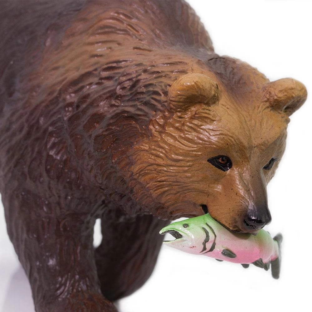 Safari Ltd. - Grizzly Bear Kids Toy Figure