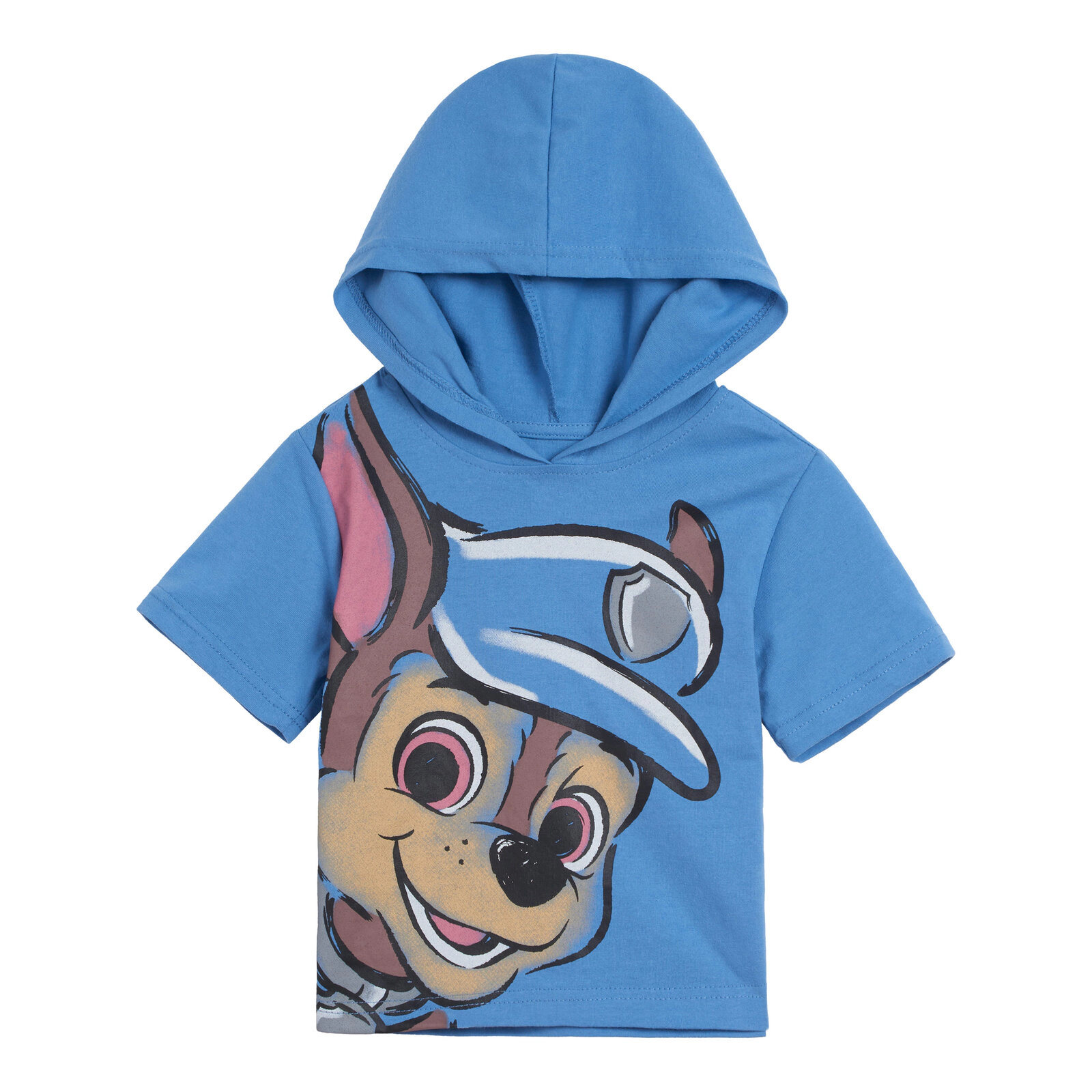 Paw Patrol Boys' 2-Piece Hooded Tee and Shorts Set