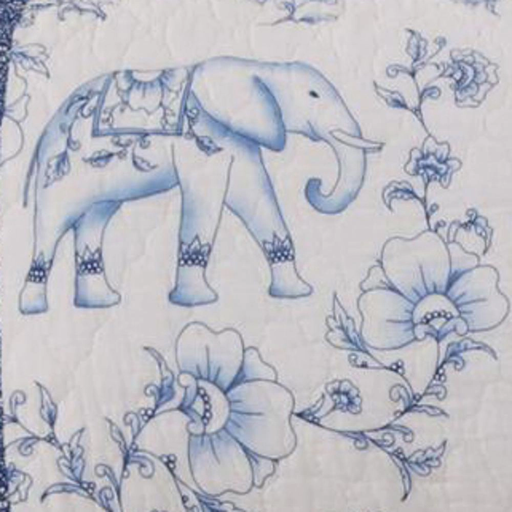 Greenland Home Fashion Saffi Pillow Sham - King 20x36", Blue