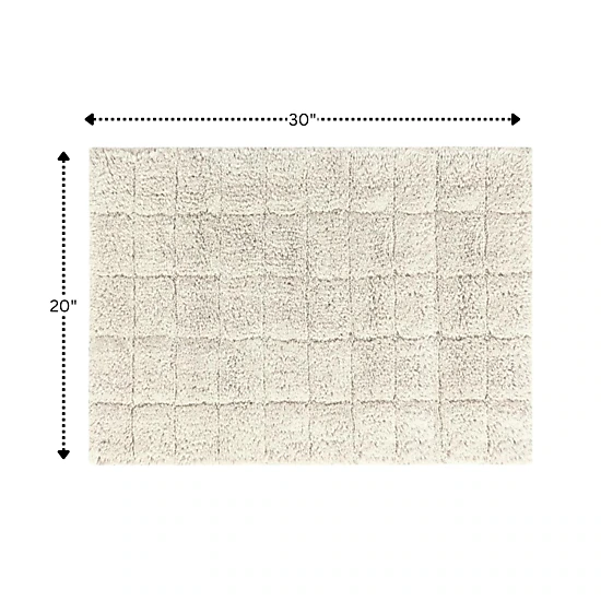 Summer Tile 220 GSF Non Skid Back Bath Rug 20in x 30in by Knightsbridge