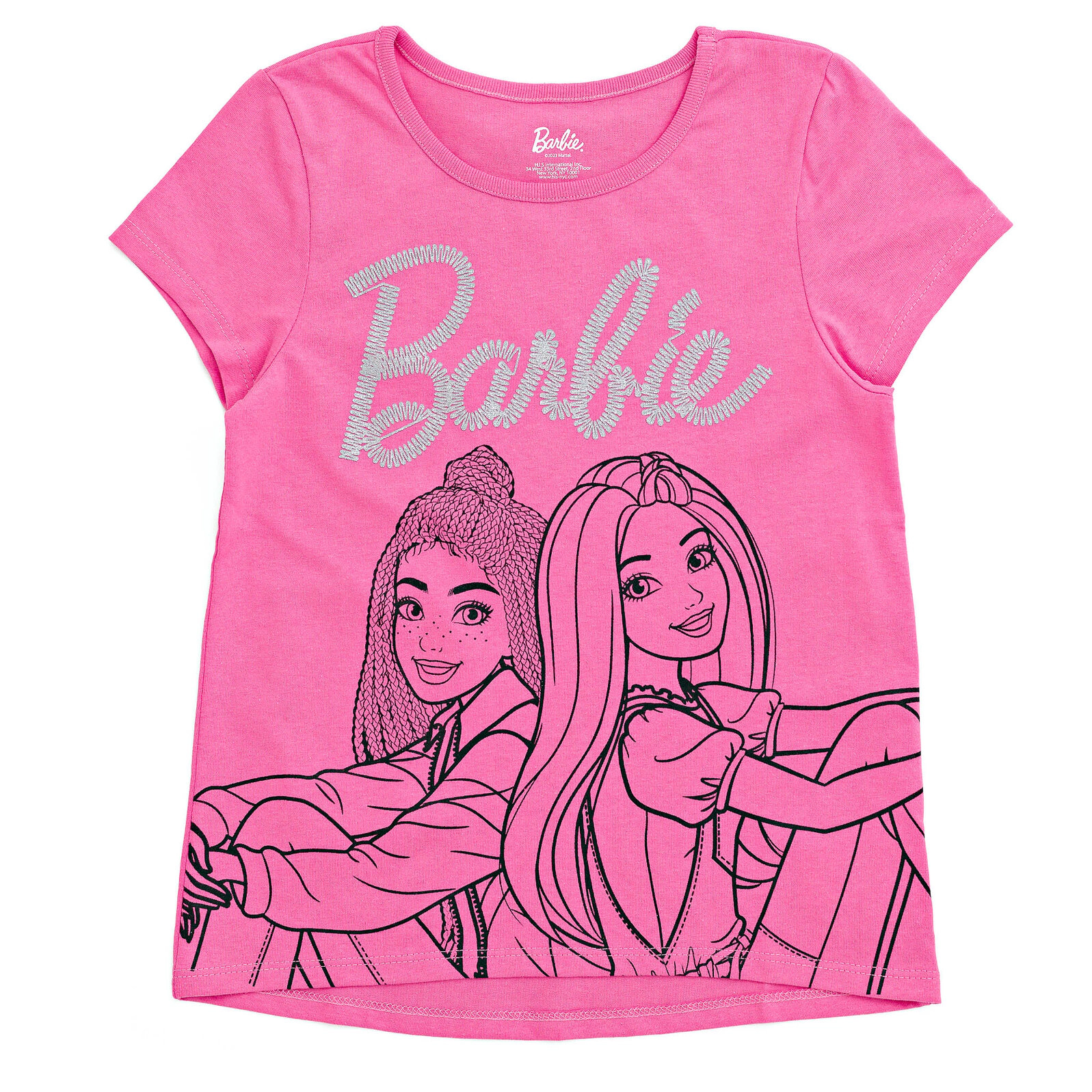 Barbie Girls' 3-Pack T-Shirts