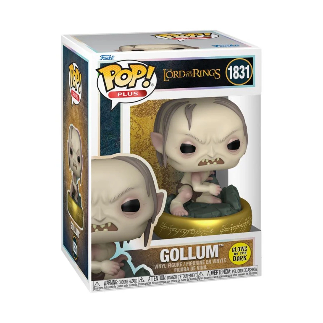 Funko Pop! Lord of the Rings: Gollum #1831 Glow in the Dark