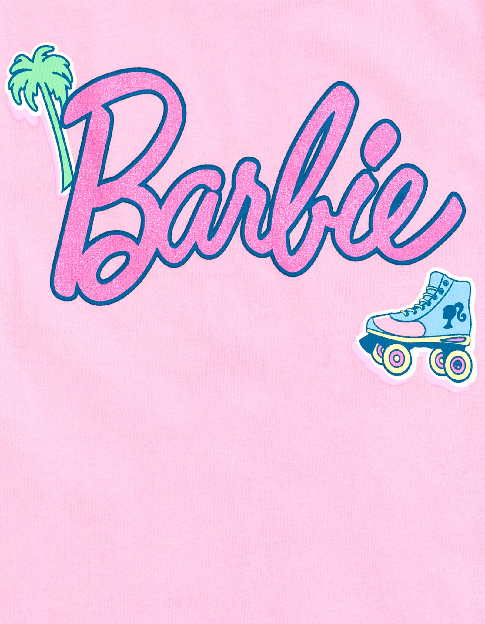 Barbie Girls' 2-Piece T-Shirt and Shorts Set