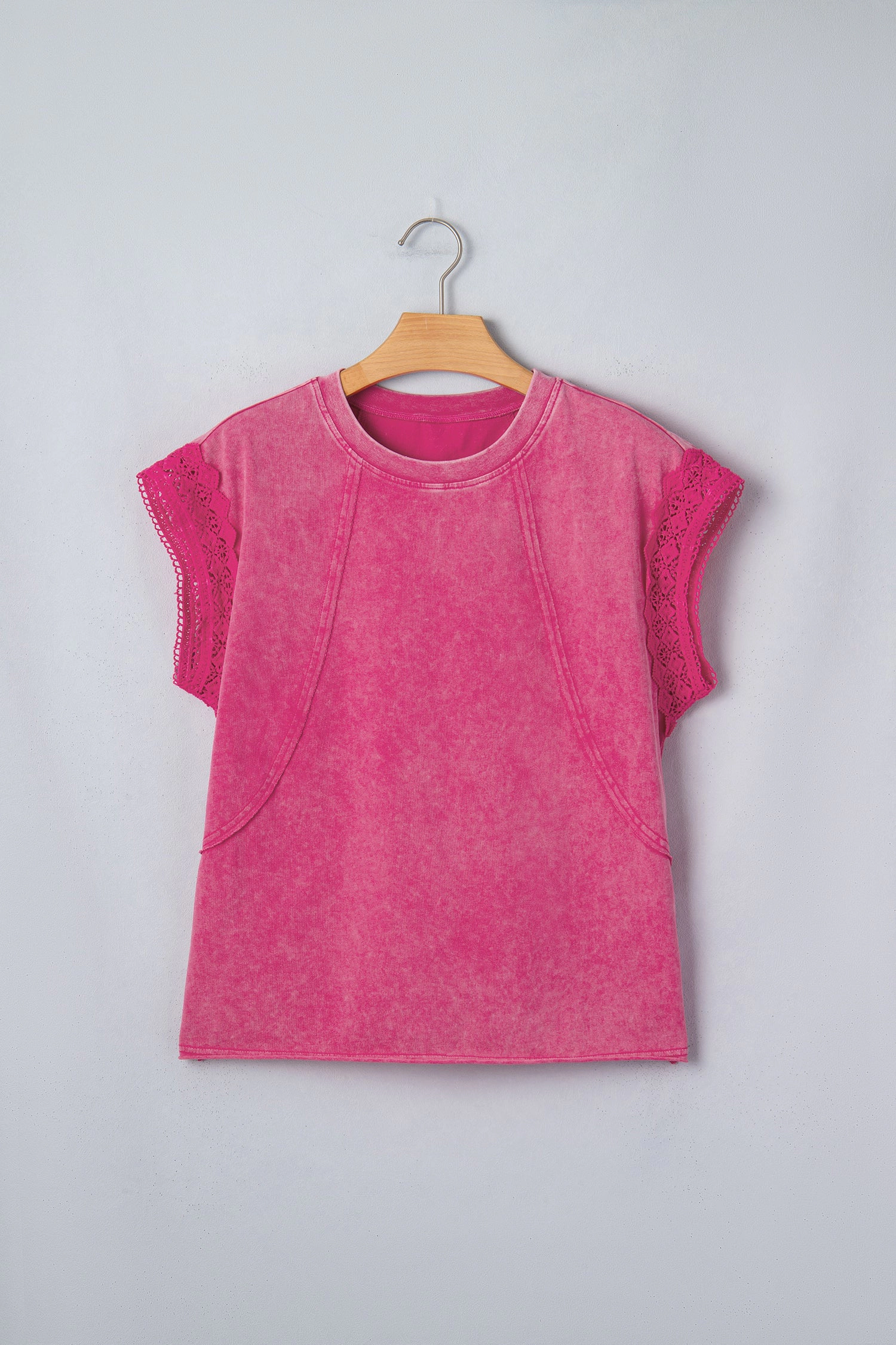 Threaded Pear Womens Maggie Trim Cap Sleeve Top