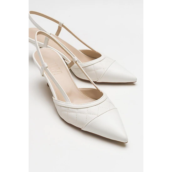 Prologue Shoes Womens Point Pointed Toe Slingback Pump