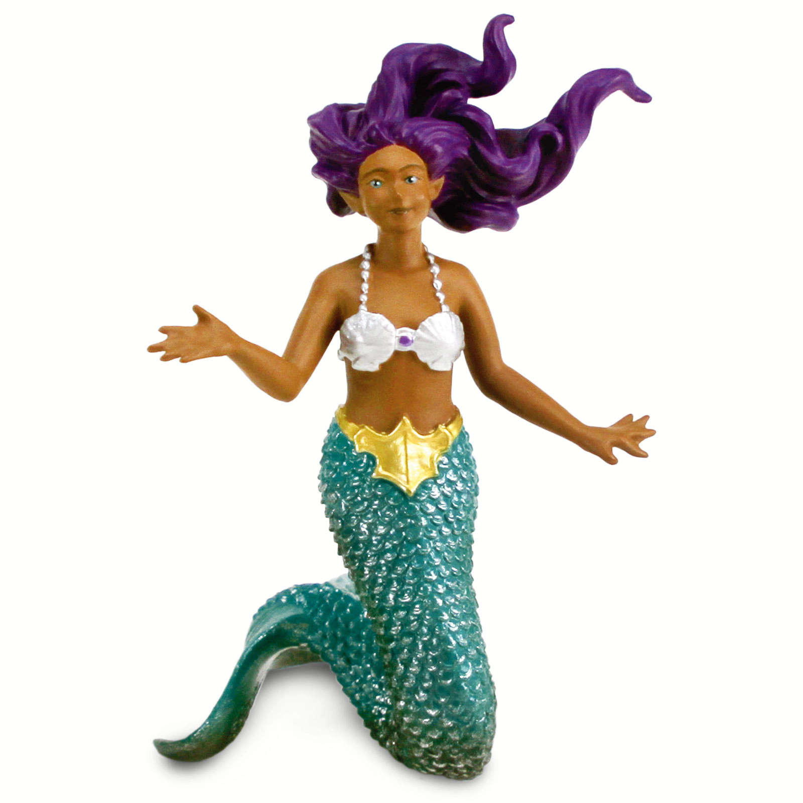 Safari Ltd. - Purple-Haired Mermaid Kids Toy Figure
