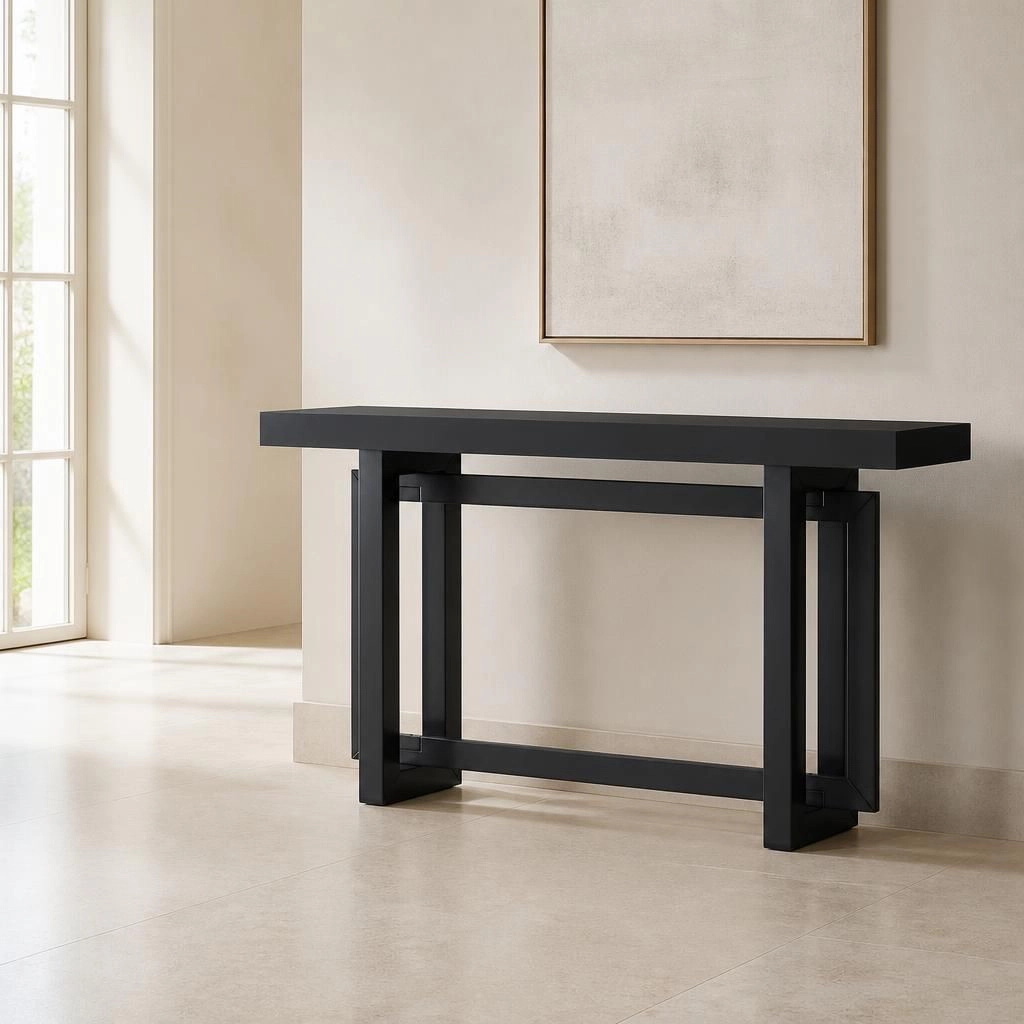 GOODSILO Long Narrow Rectangular Console Table