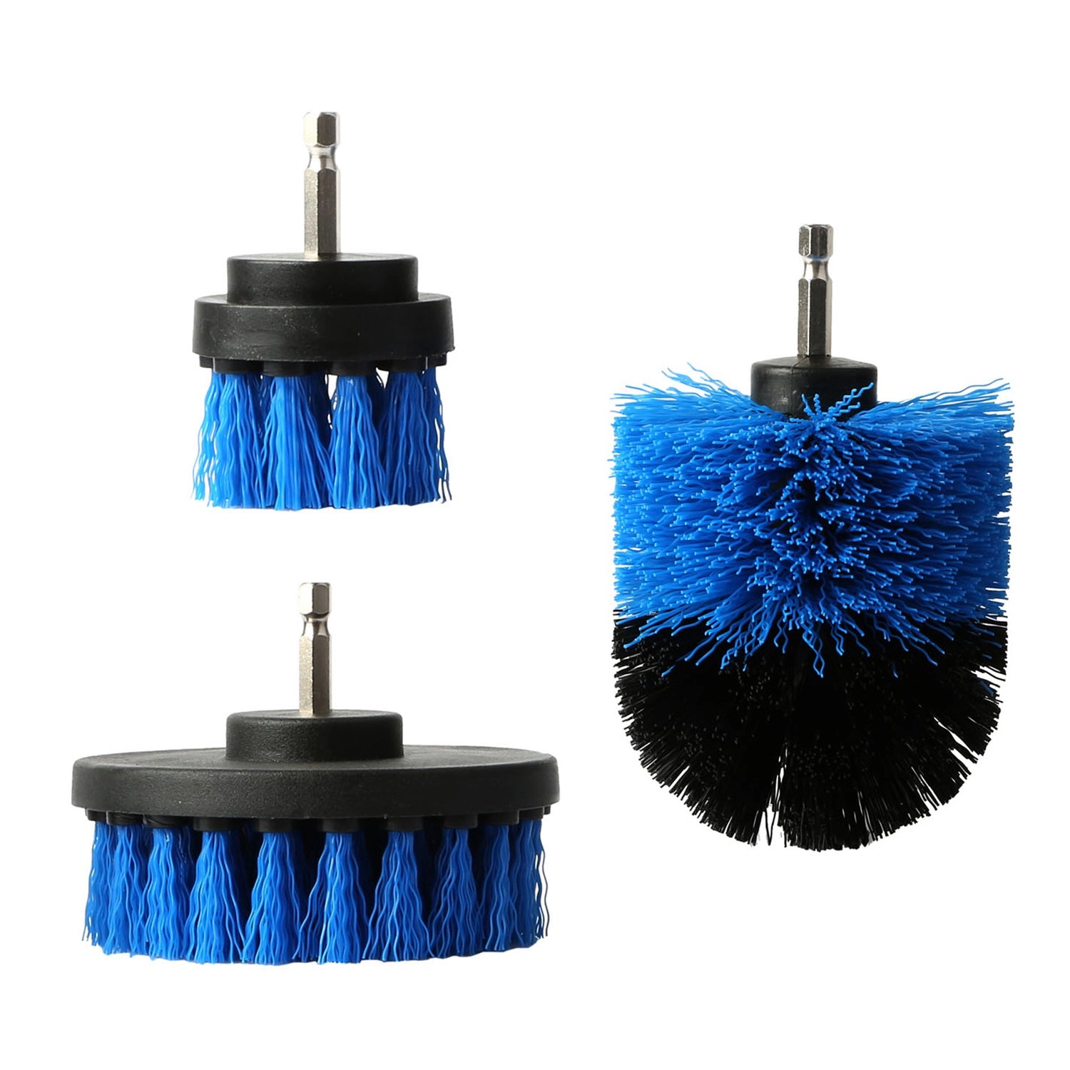 GBruno 3-Piece Drill Brush Power Scrubber Set