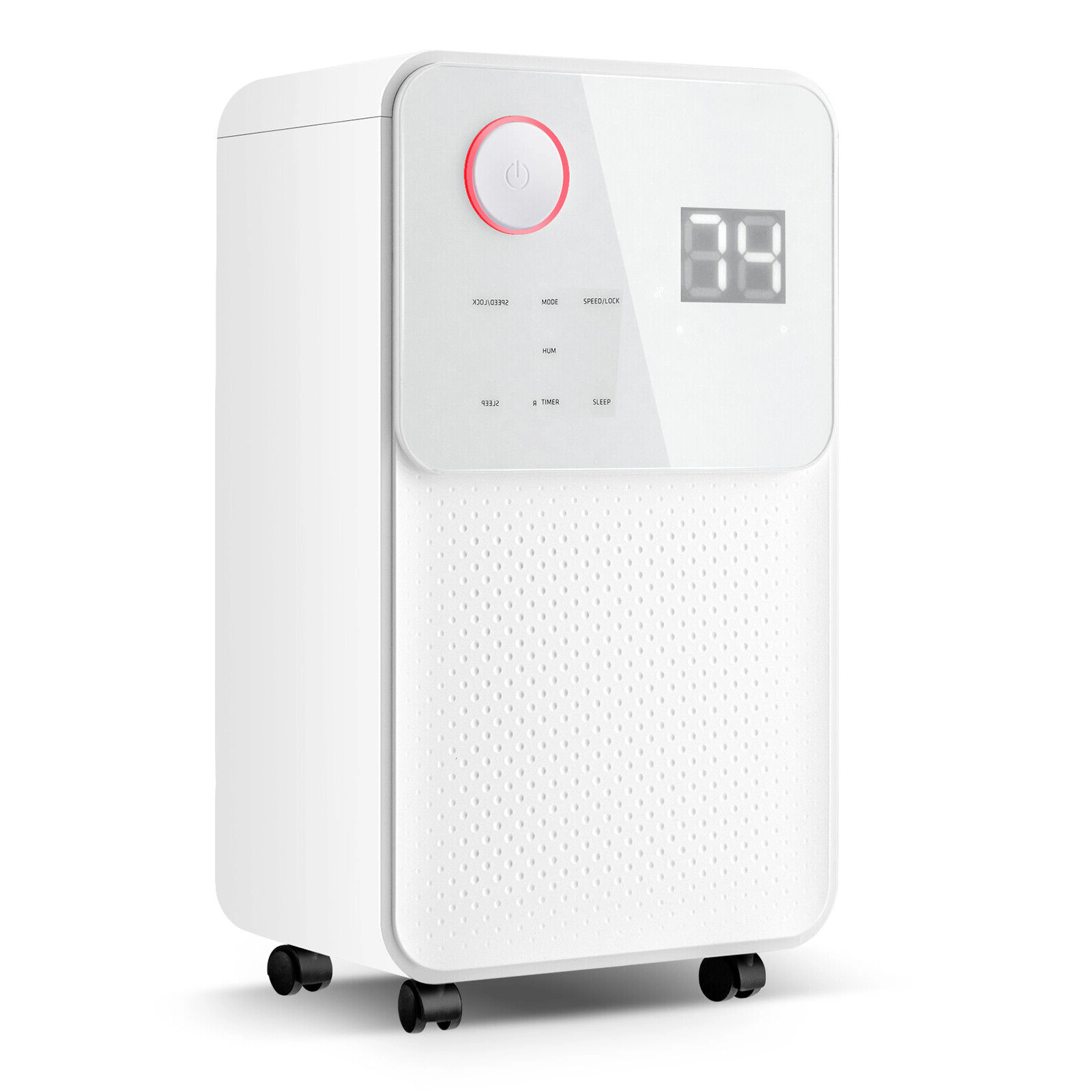 SlickBlue Home Dehumidifier with 32 Pint Capacity, LED Display and Auto Drain System