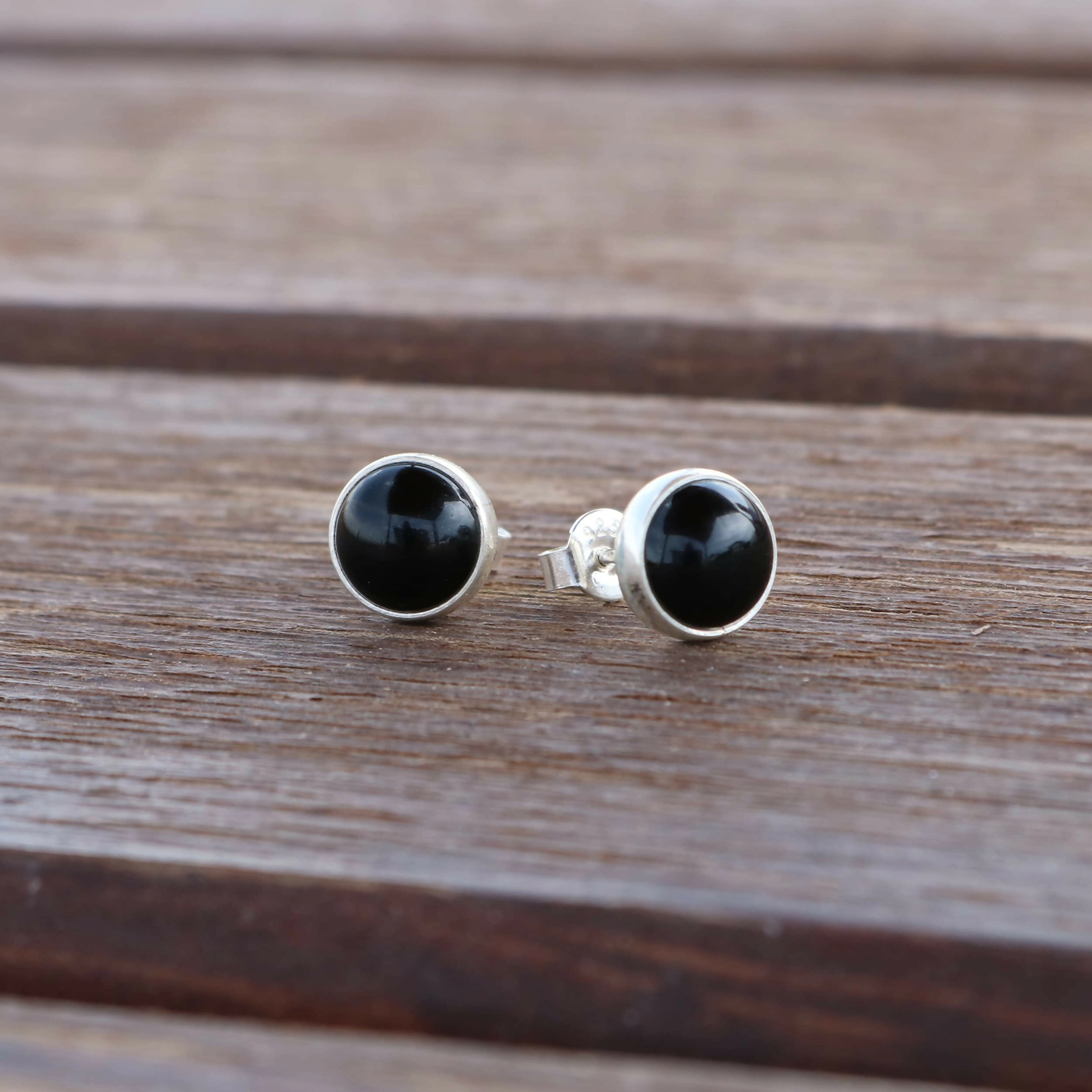 Wear Sierra Unisex Sterling Silver Handmade Stud Earrings