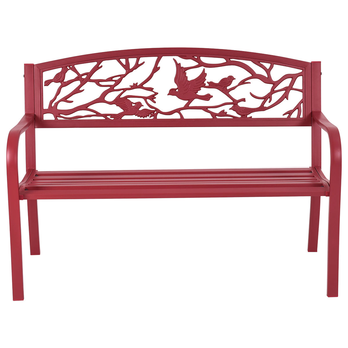 LJG Patio Garden Bench Park Yard Outdoor Furniture