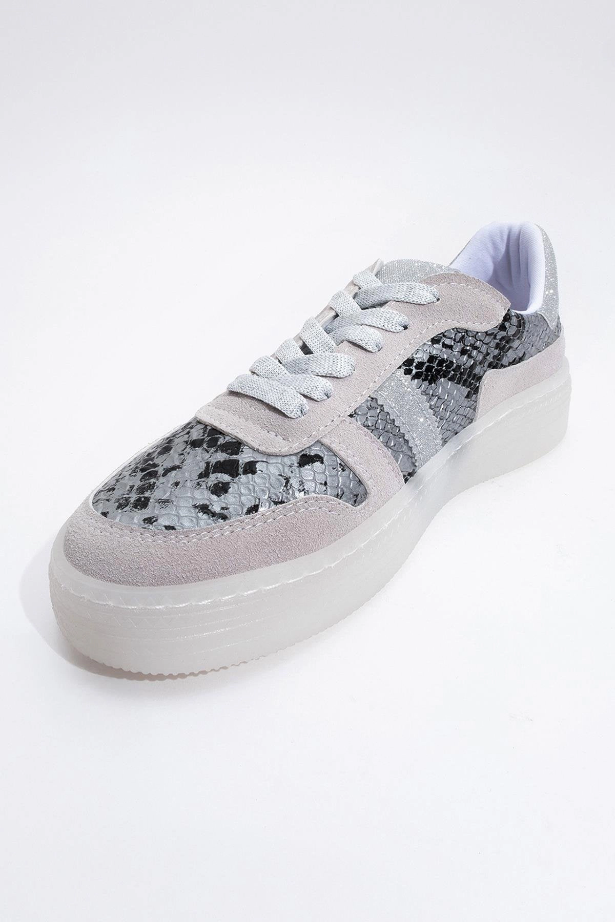 Prologue Shoes Womens Rexie Glitter Sneakers