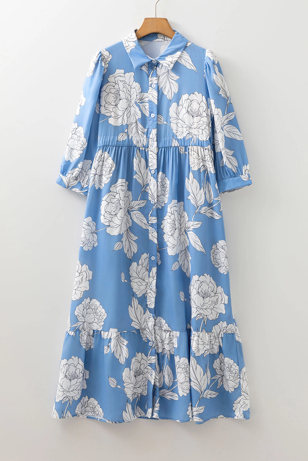 Threaded Pear Women's Isabella Floral Print Shirt