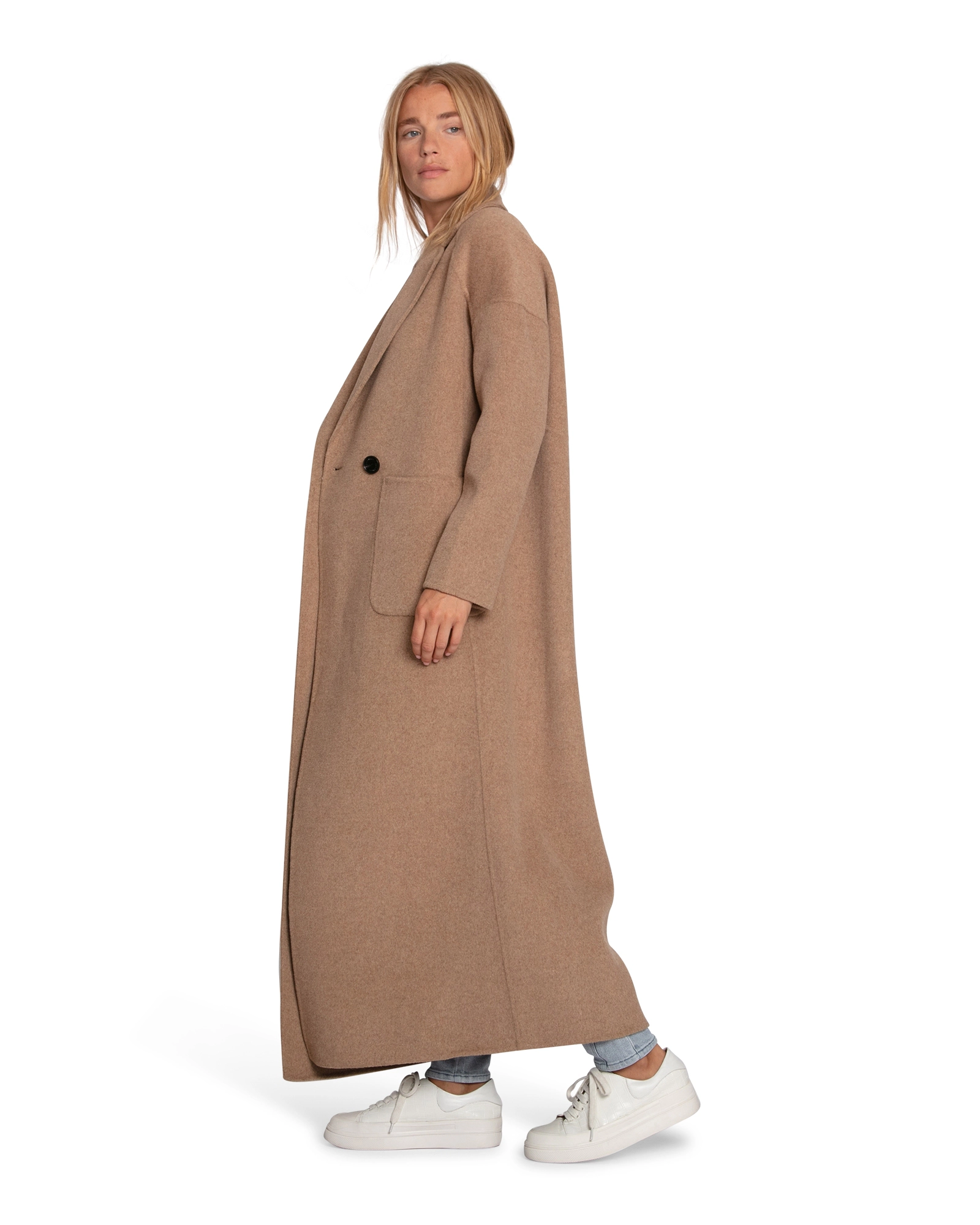 Belle & Bloom Womens Publisher Maxi Coat