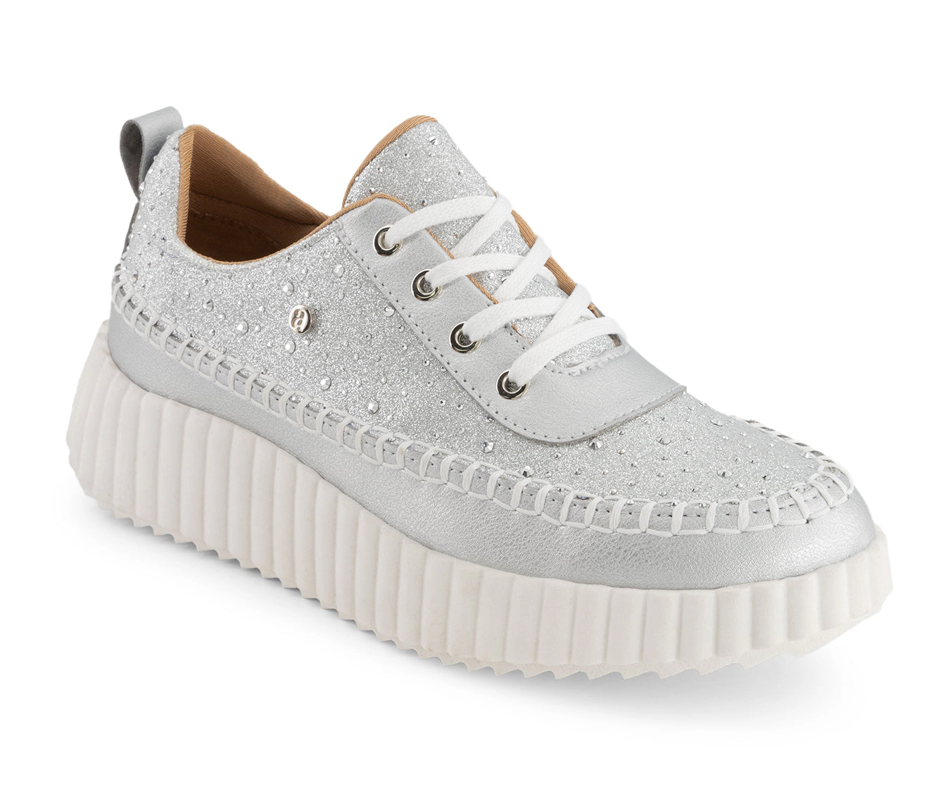 Andrea Womens Platform Casual Sneakers