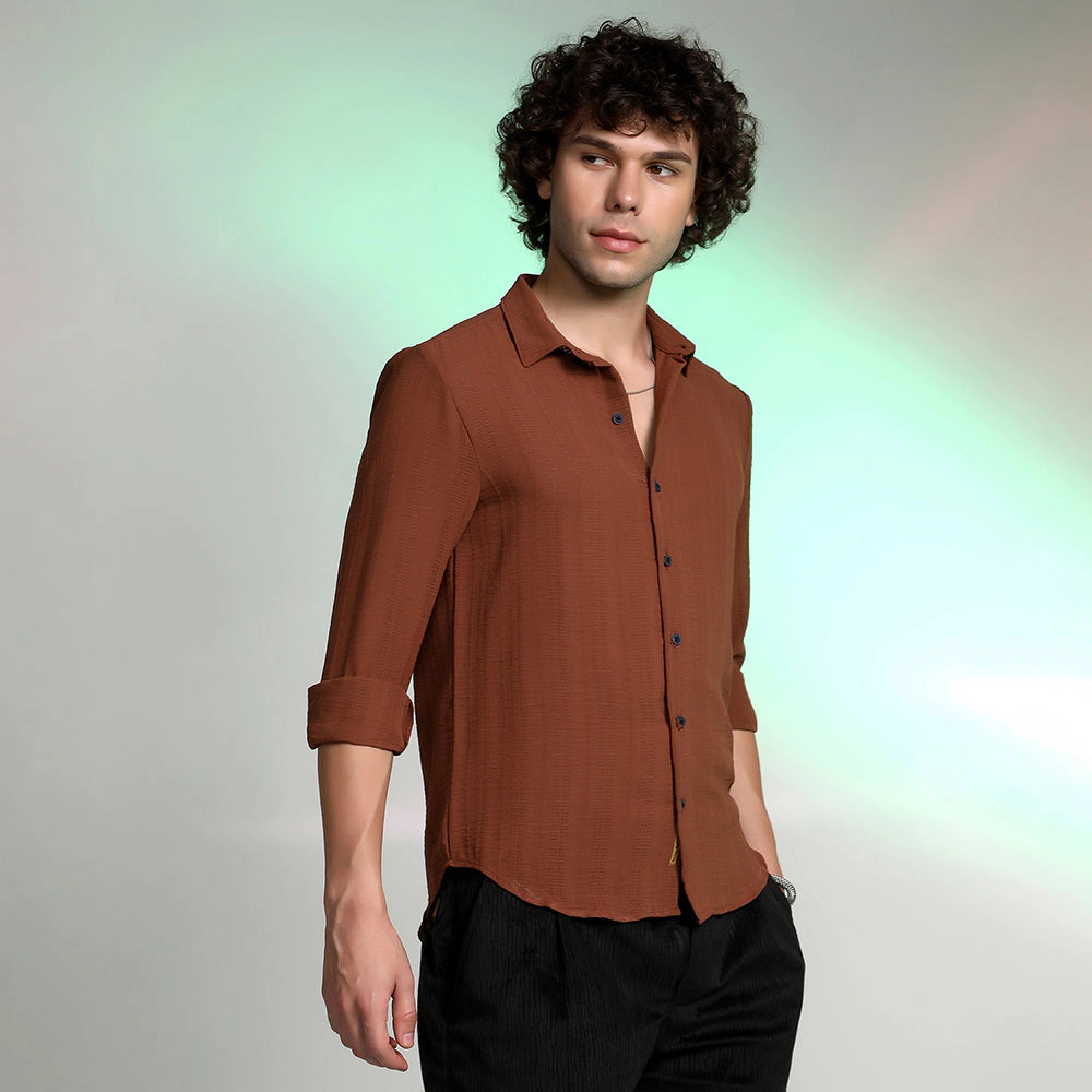 Woven-Lined Shirt