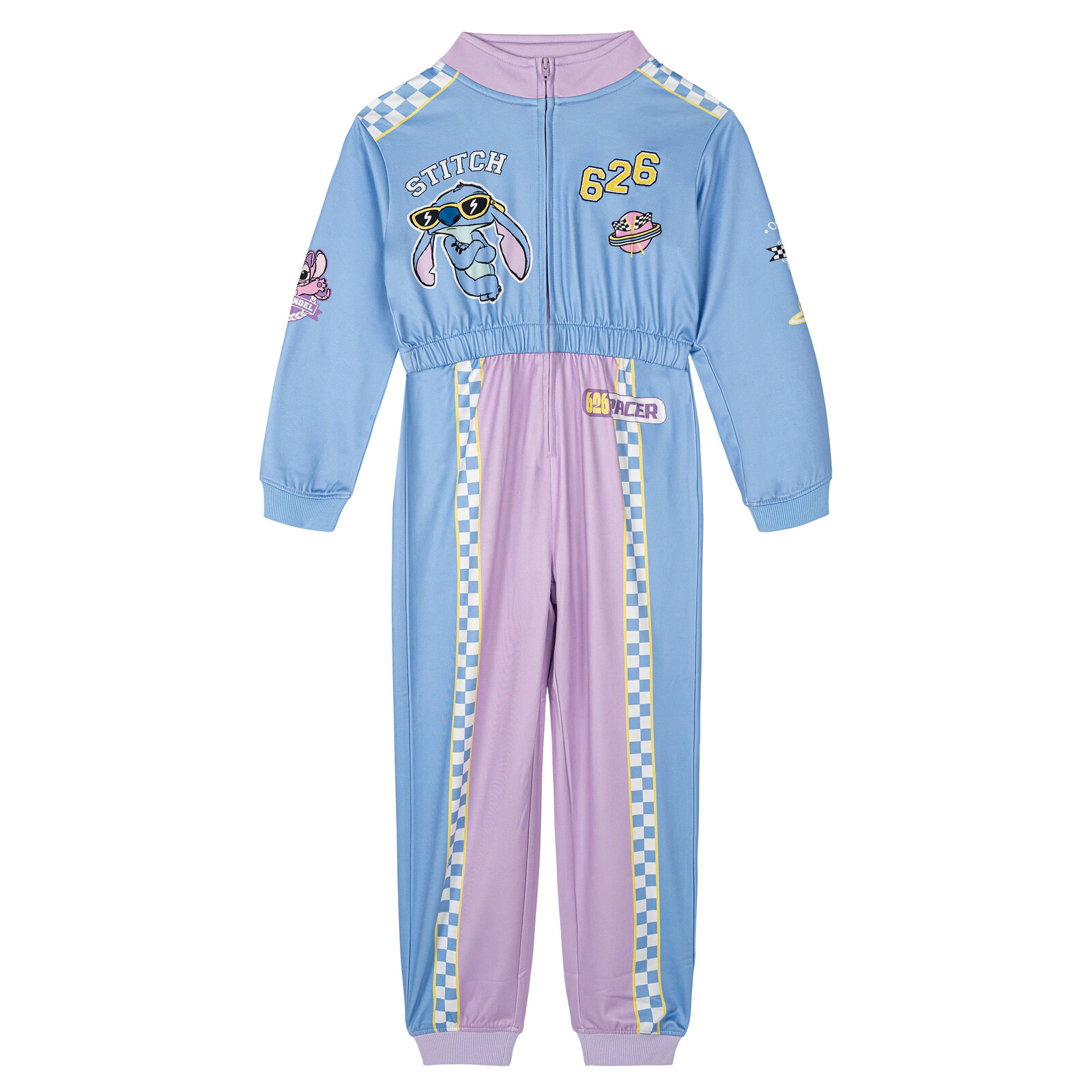 Disney Lilo & Stitch Girls' Racing One Piece Coverall
