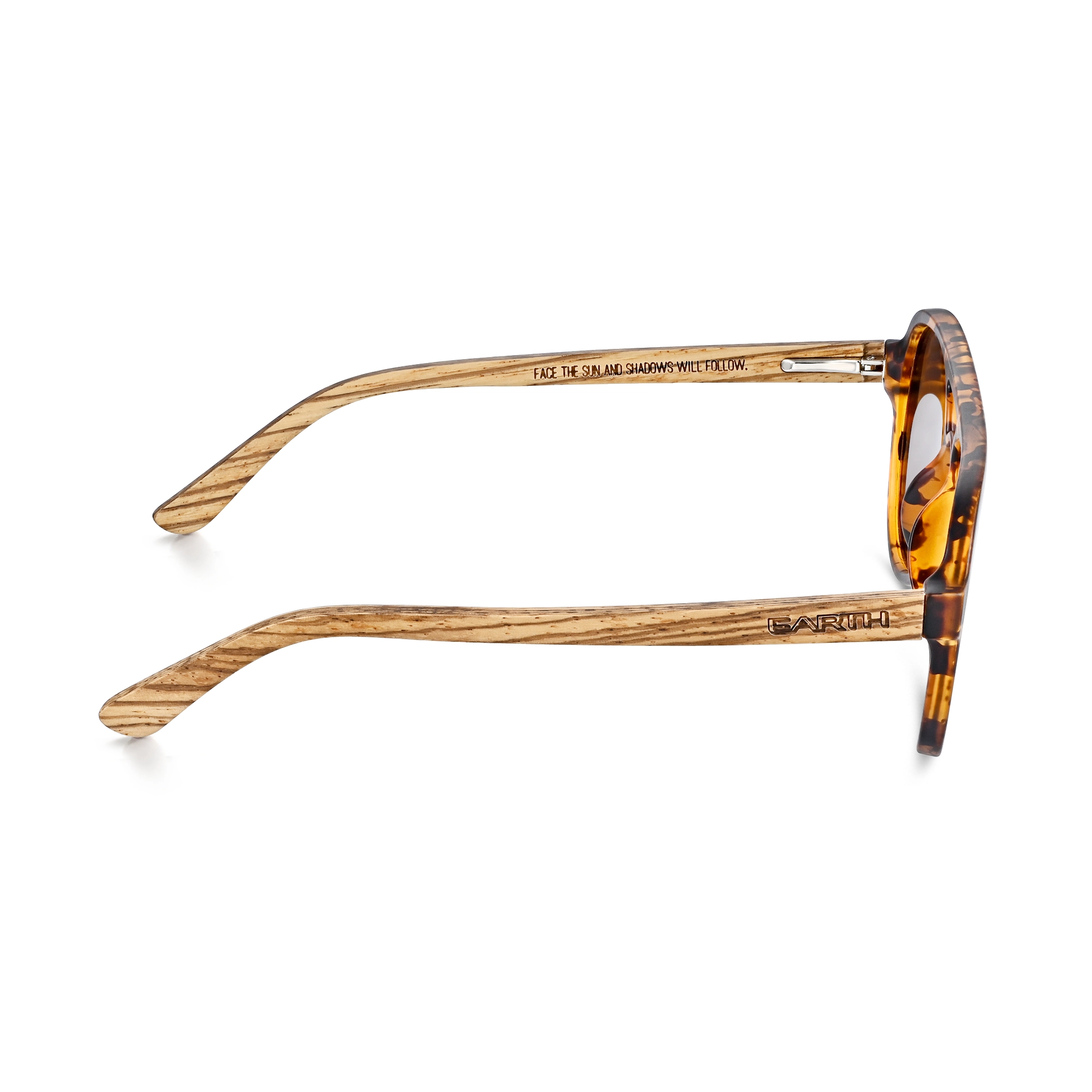 Earth Wood Mazatlan Mens Polarized Sunglasses