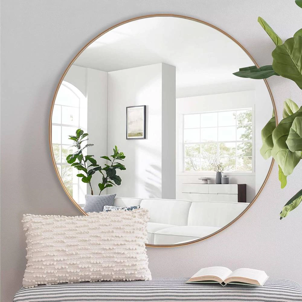 Arcana Aramun Aluminum Alloy Frame Accent Vanity Mirror